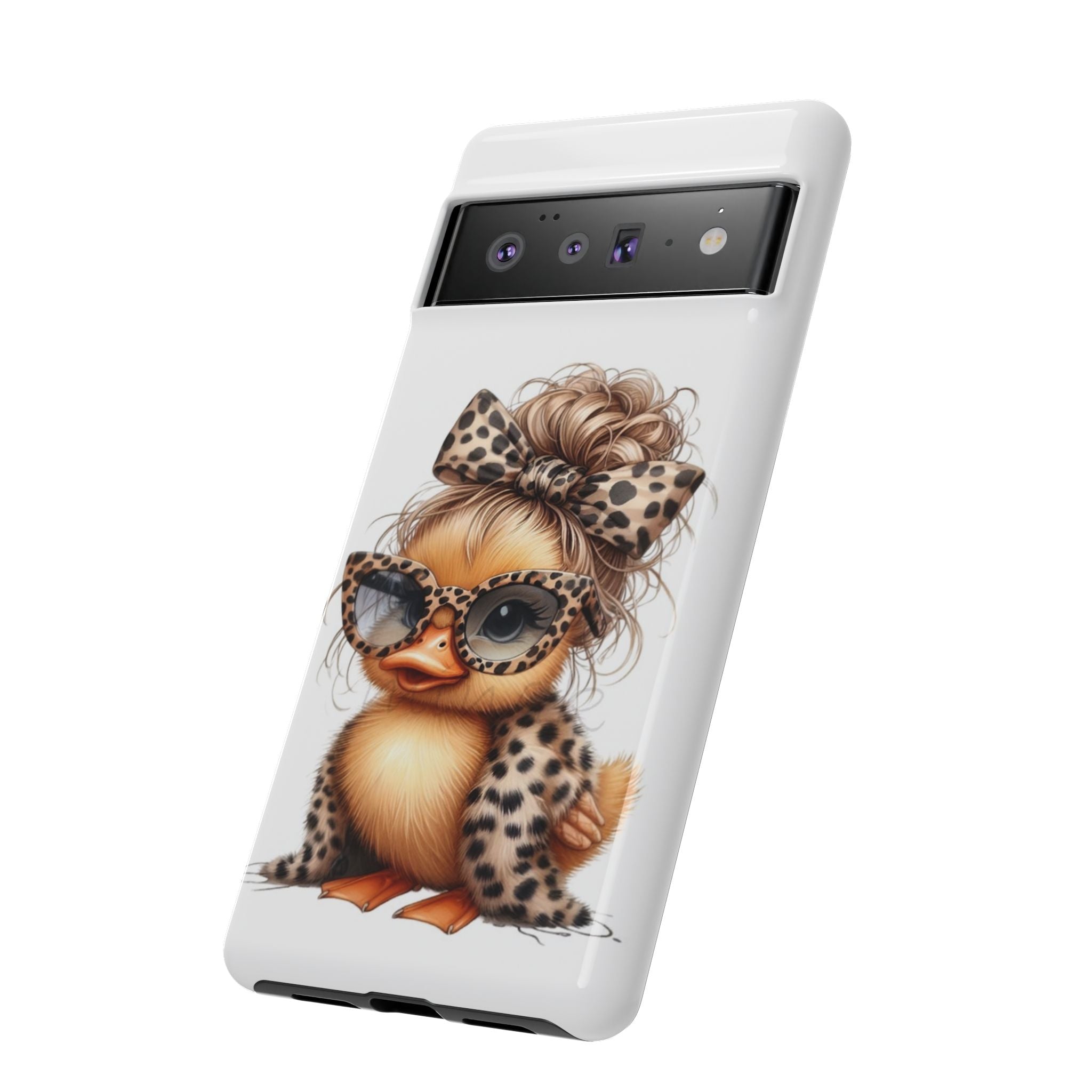 Leopard Chic Duckling Phone Case