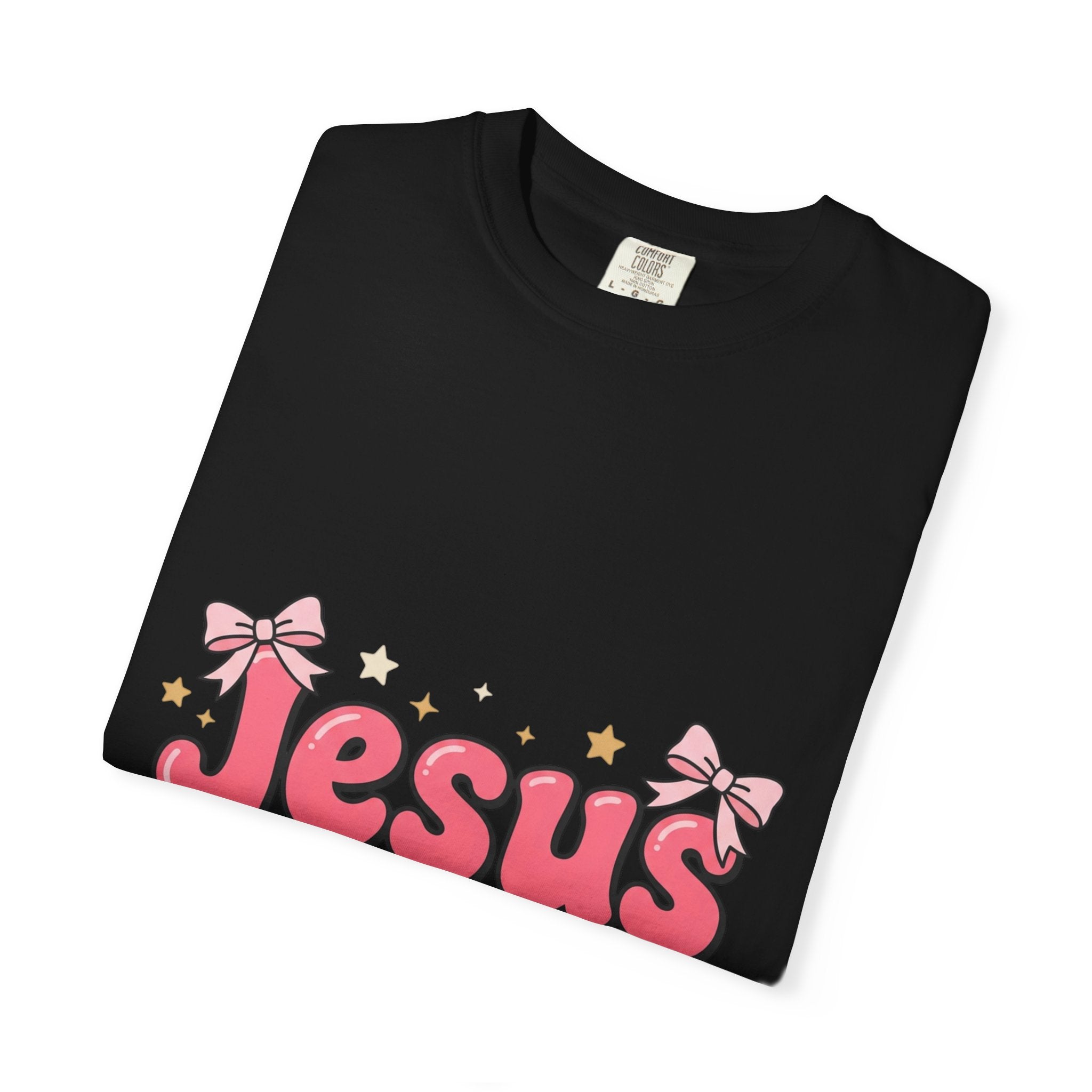 Jesus Fan T-Shirt — Cute Pink Gospel Graphic Tee