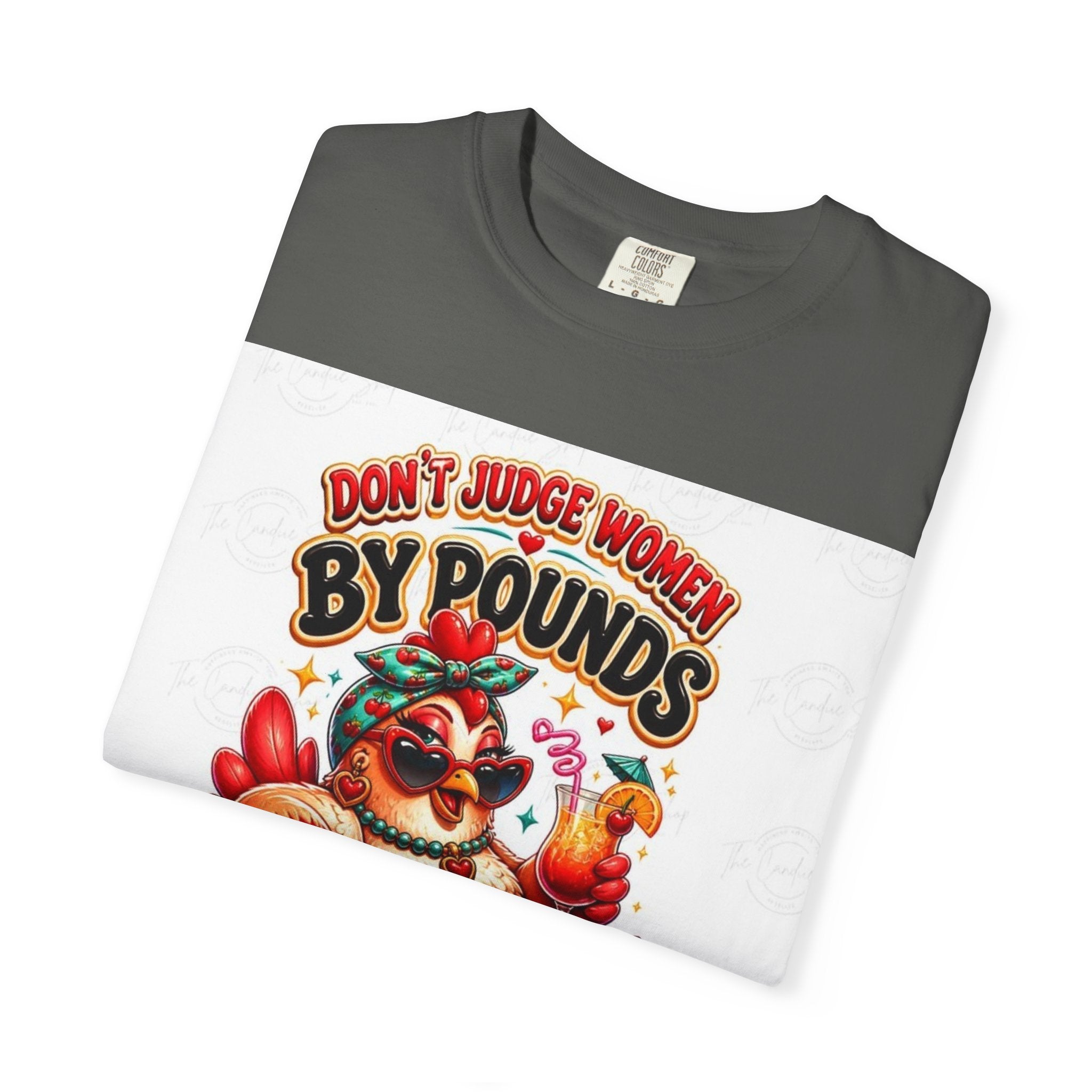 T-Shirt — "Don’t Judge Women By Pounds" Vintage Turkey Thanksgiving Tee