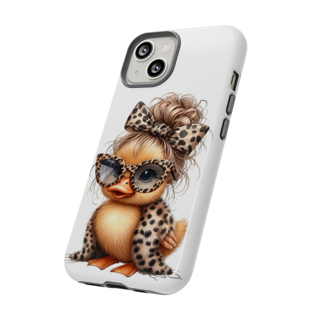 Leopard Chic Duckling Phone Case