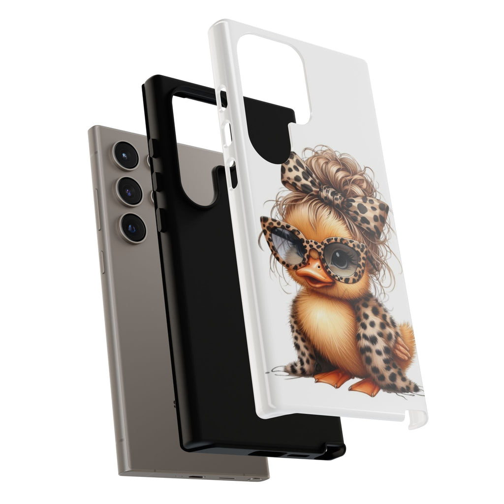 Leopard Chic Duckling Phone Case