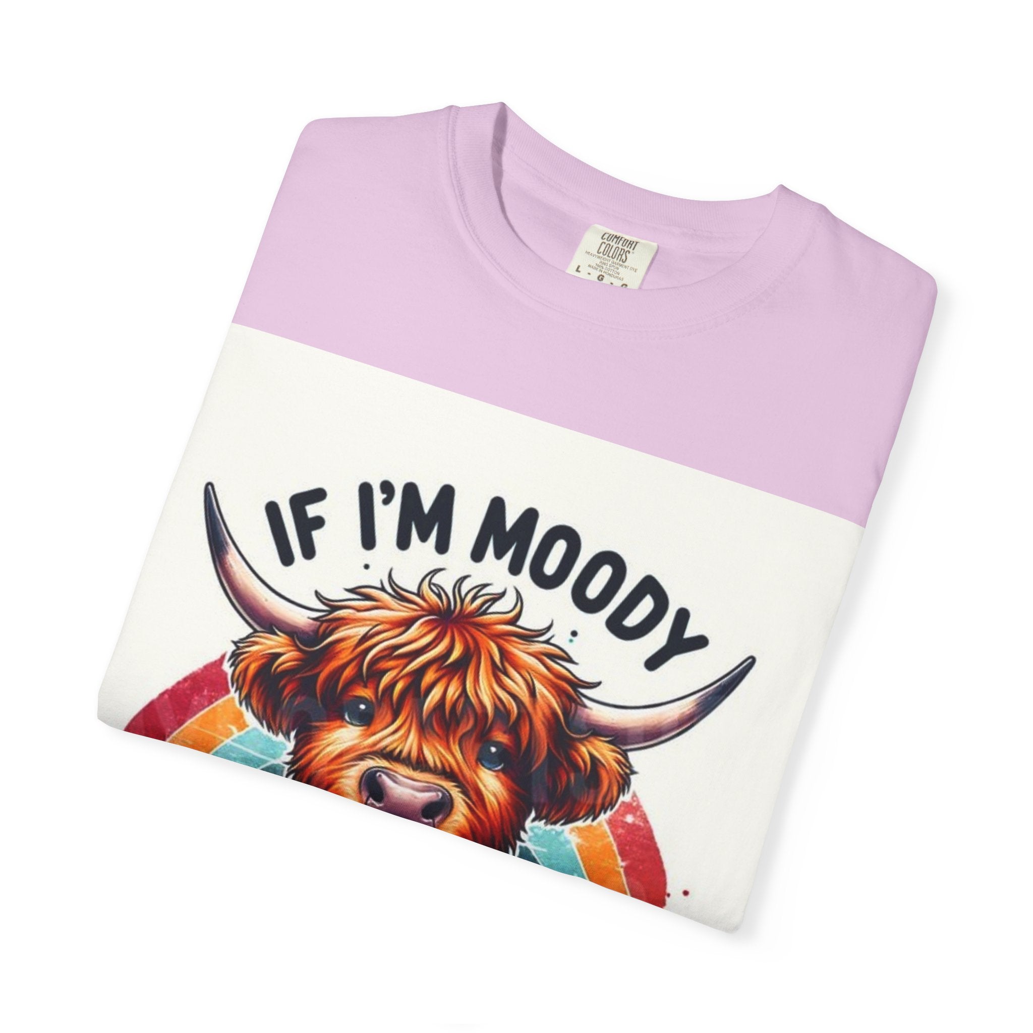 If I’m Moody Give Me Foody Highland Cow T-Shirt