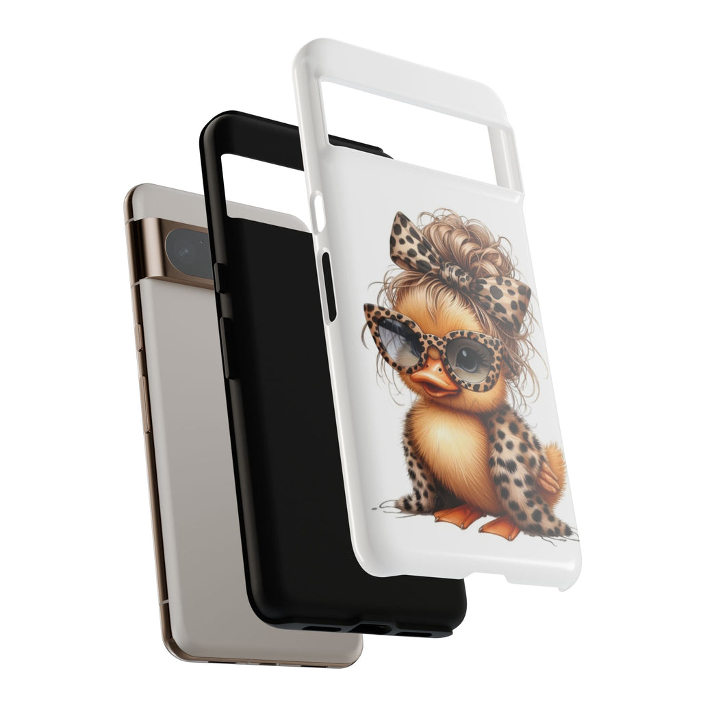 Leopard Chic Duckling Phone Case