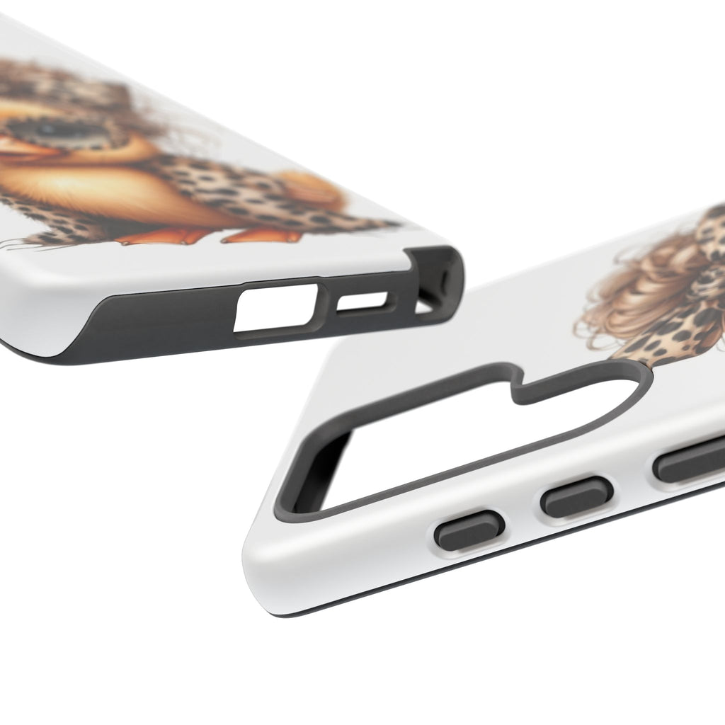 Leopard Chic Duckling Phone Case