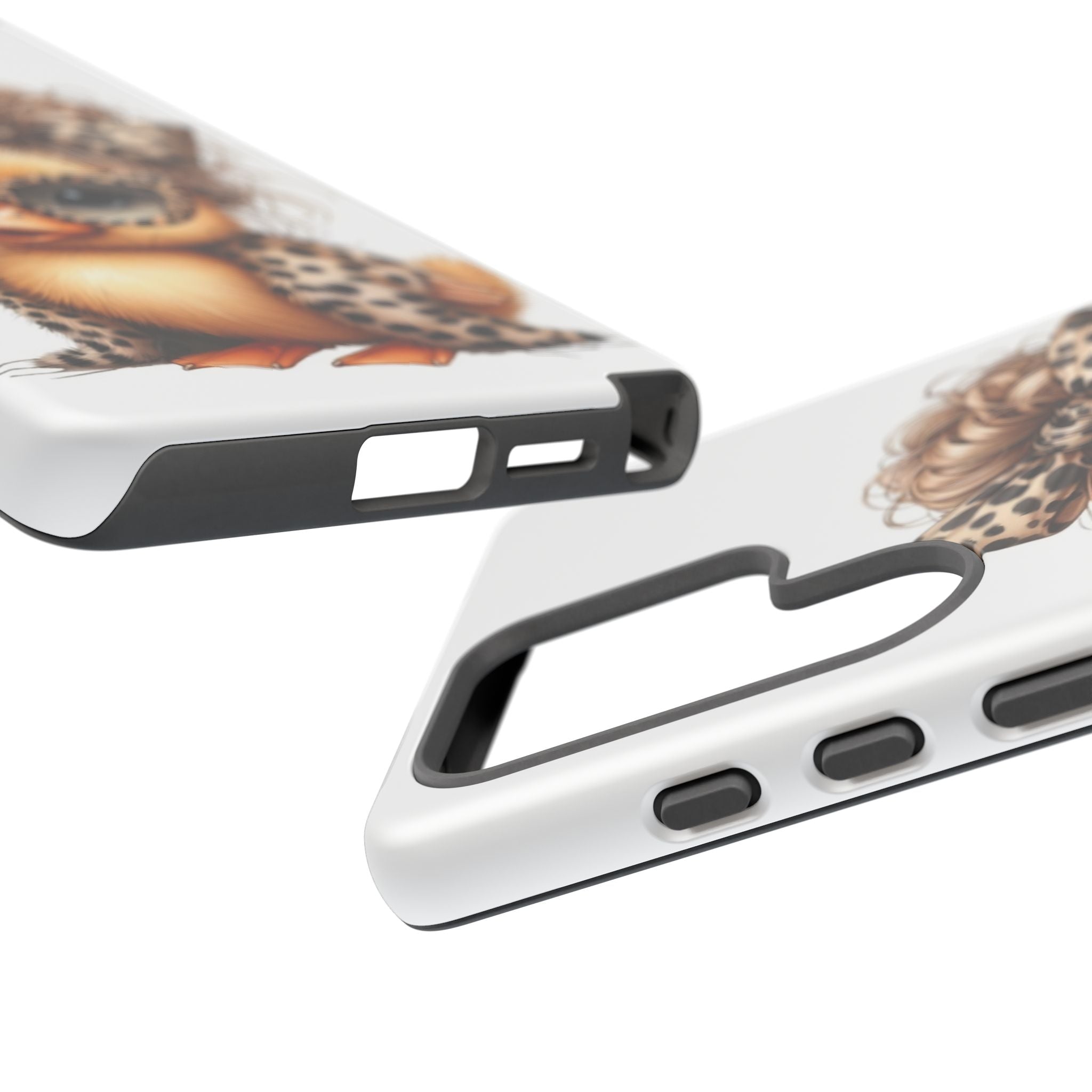 Leopard Chic Duckling Phone Case