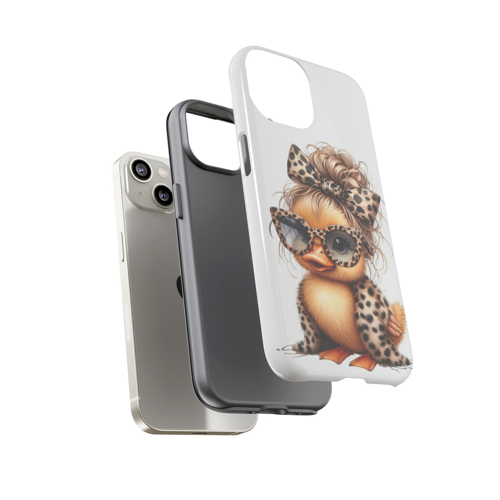 Leopard Chic Duckling Phone Case