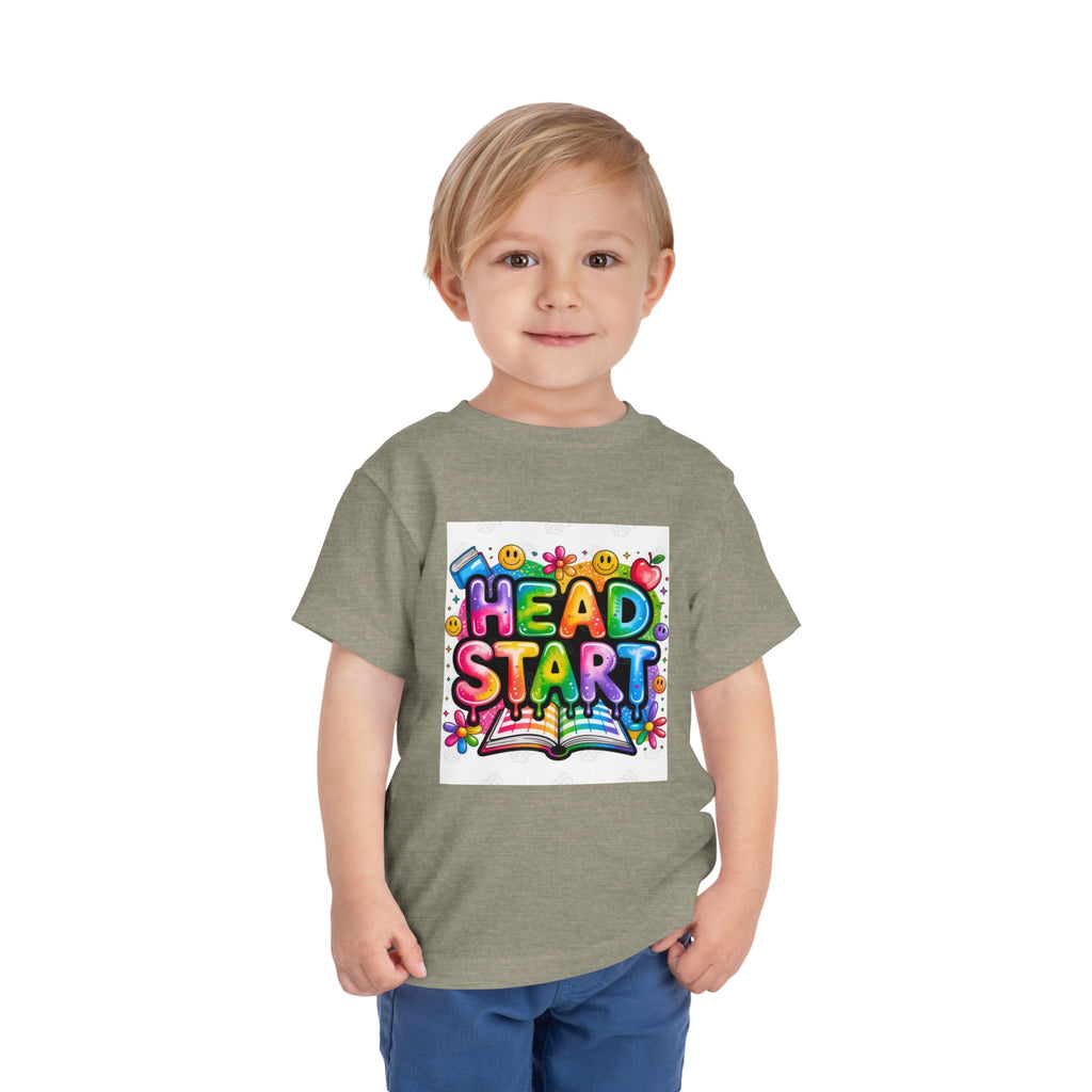 Head Start Toddler Tee — Colorful Back-to-School Preschool Shirt