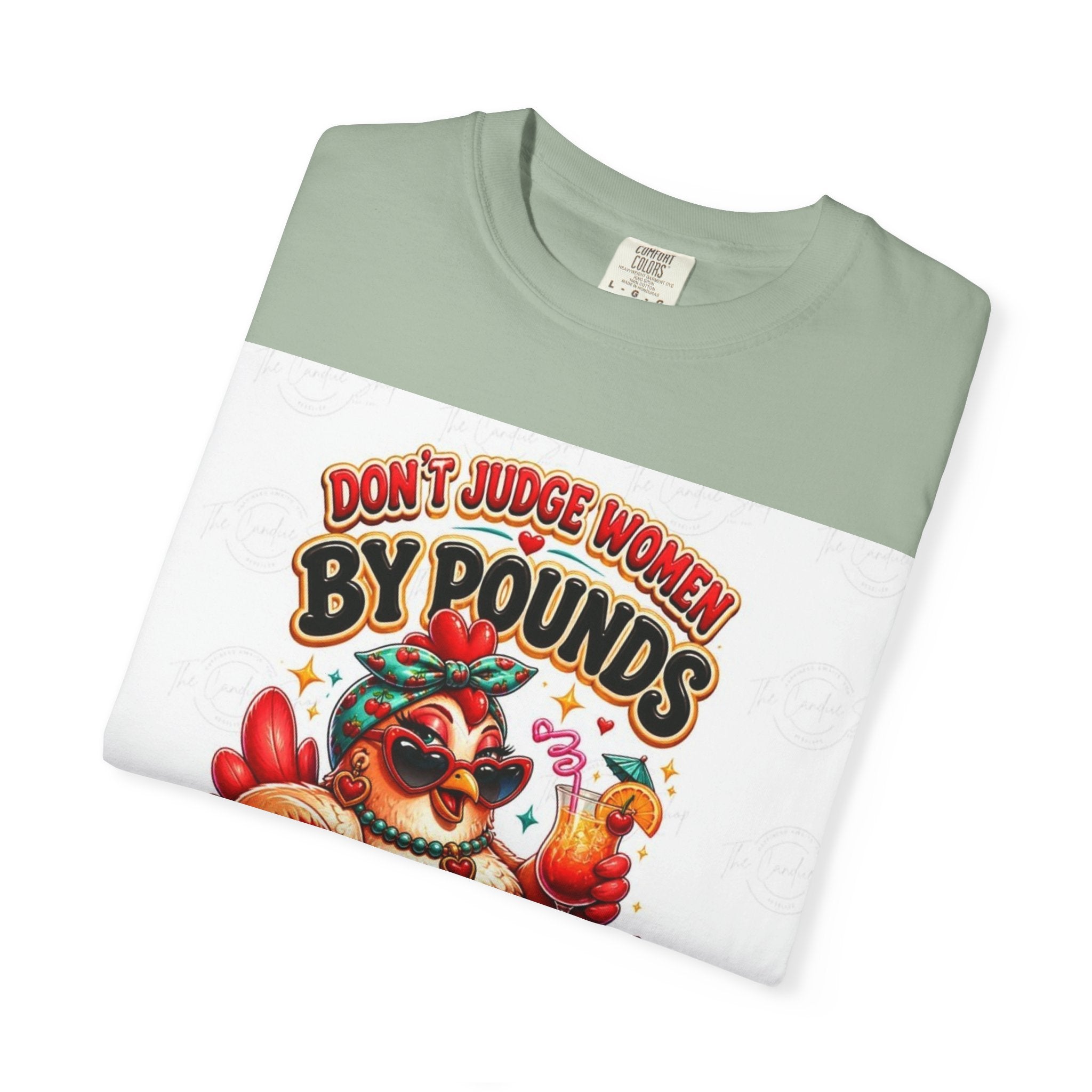 T-Shirt — "Don’t Judge Women By Pounds" Vintage Turkey Thanksgiving Tee