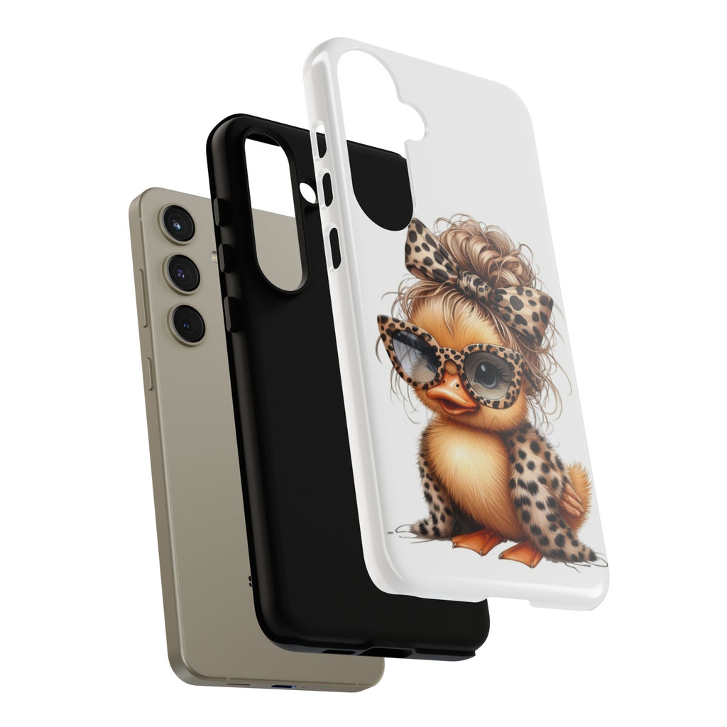 Leopard Chic Duckling Phone Case