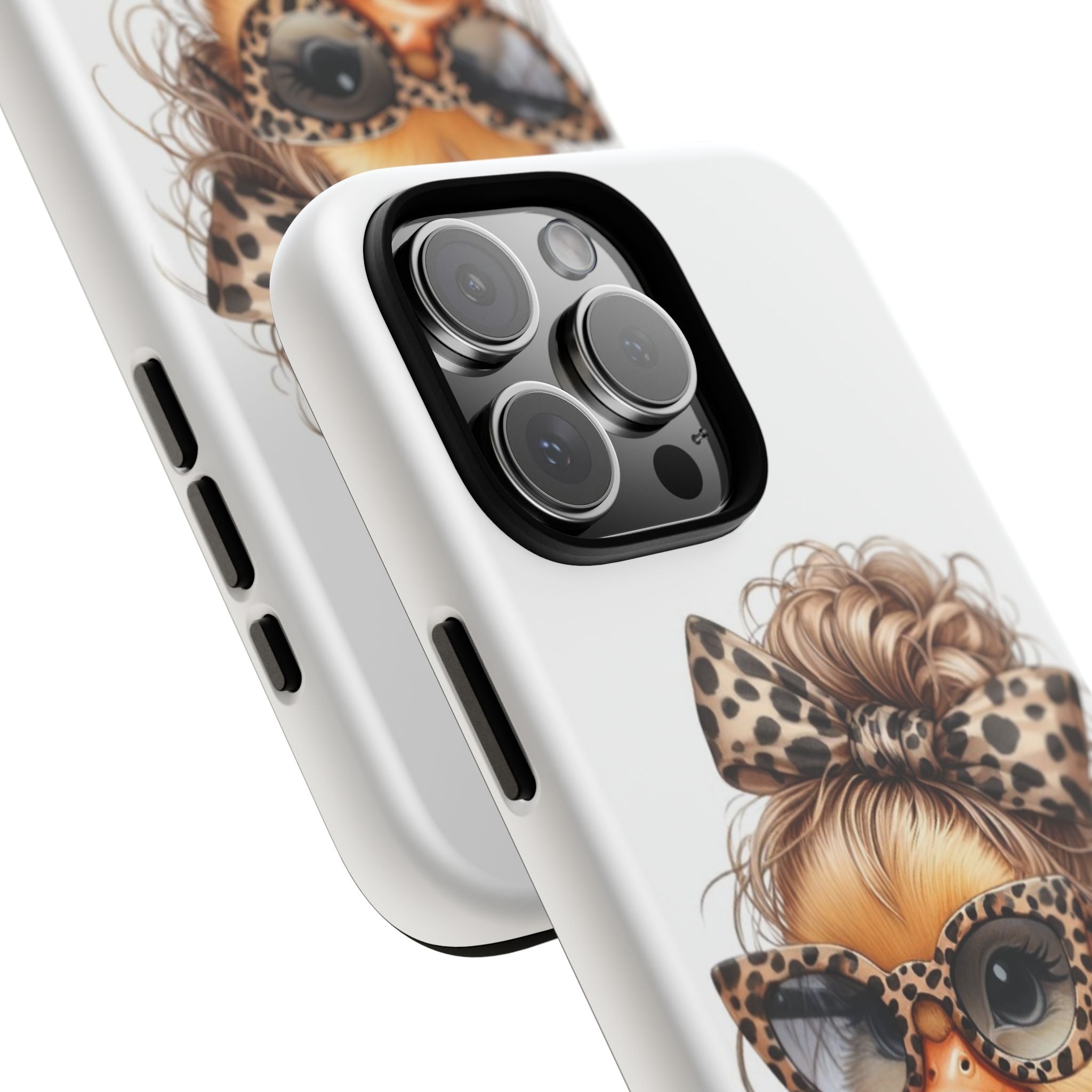 Leopard Chic Duckling Phone Case