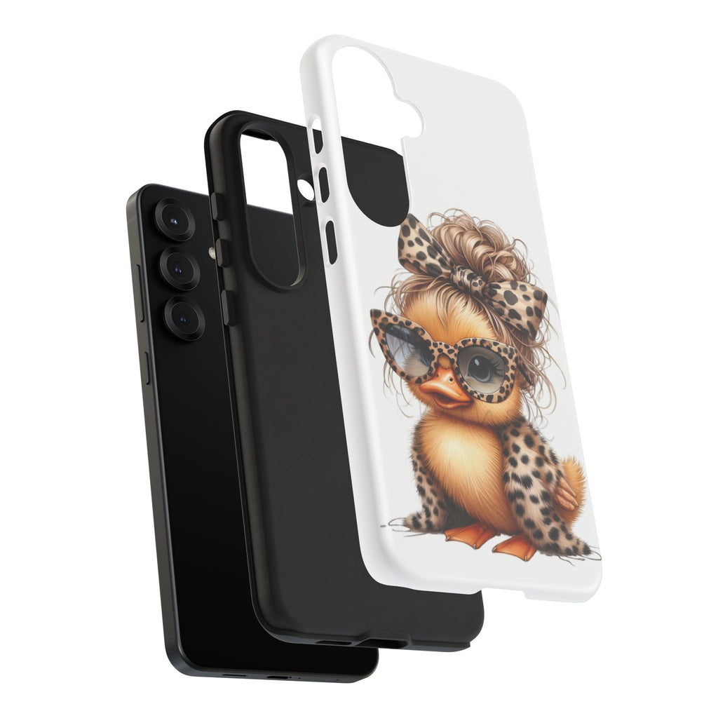 Leopard Chic Duckling Phone Case