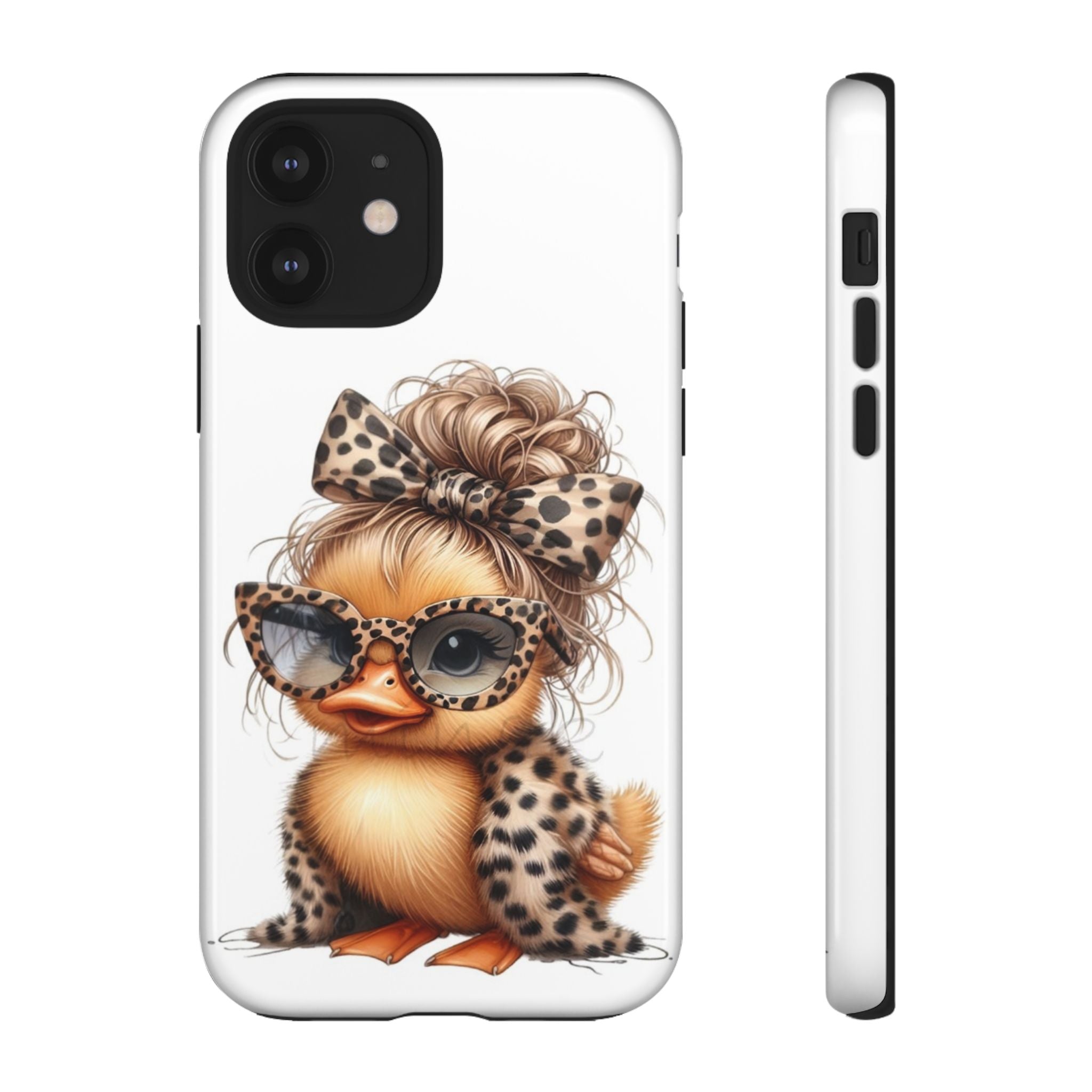 Leopard Chic Duckling Phone Case