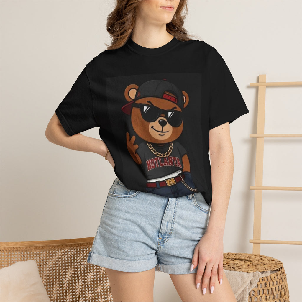 Streetwear Bear Graphic T-Shirt