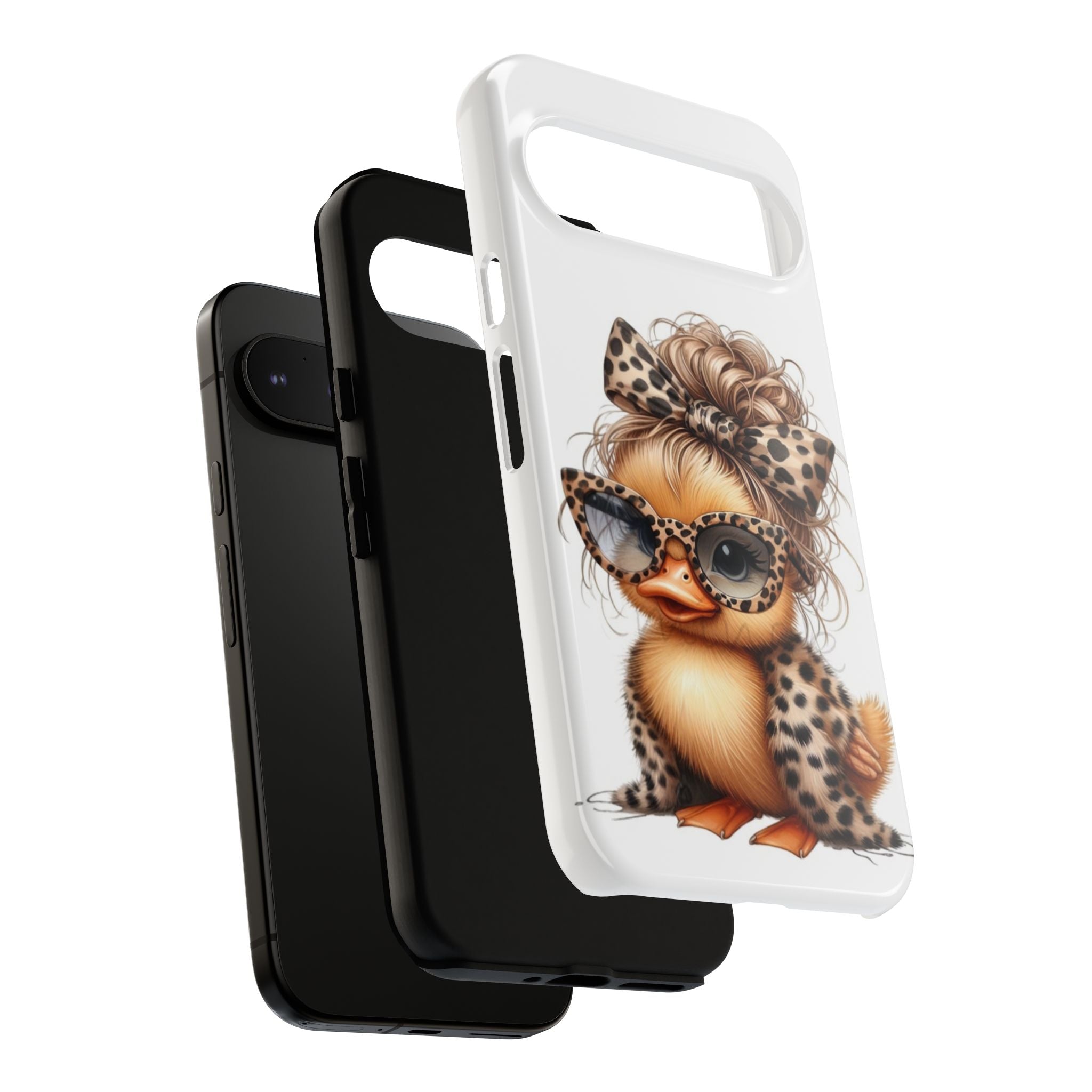 Leopard Chic Duckling Phone Case