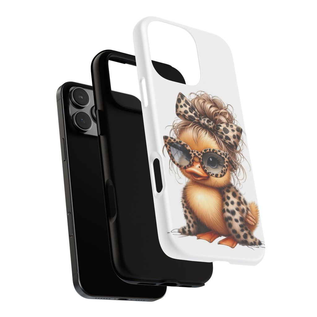 Leopard Chic Duckling Phone Case