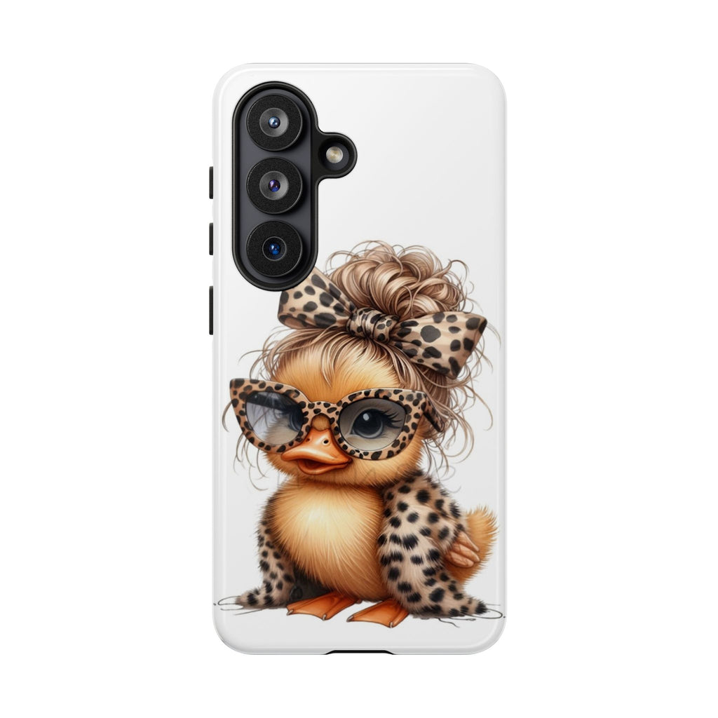 Leopard Chic Duckling Phone Case