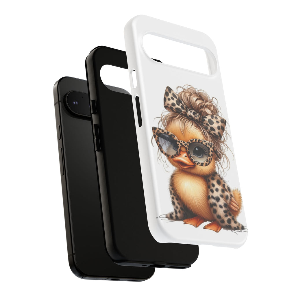 Leopard Chic Duckling Phone Case