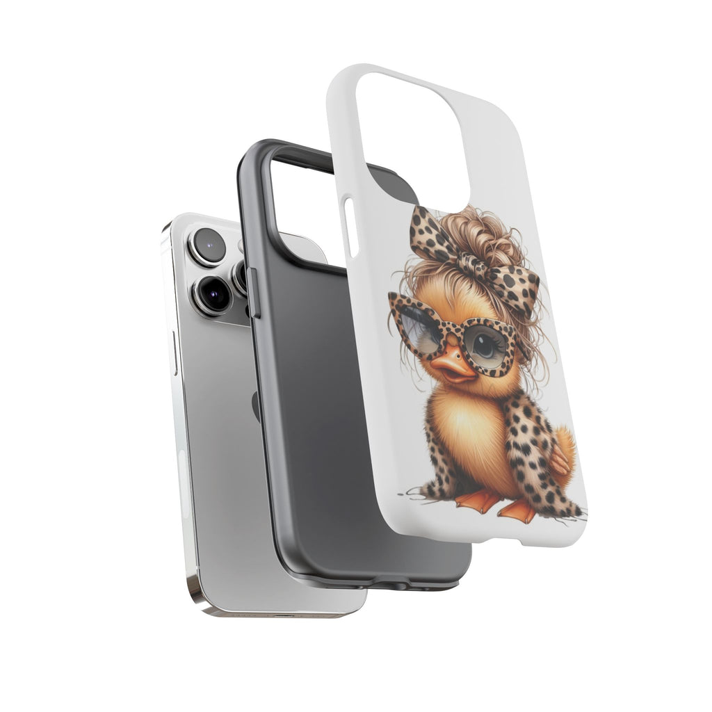 Leopard Chic Duckling Phone Case