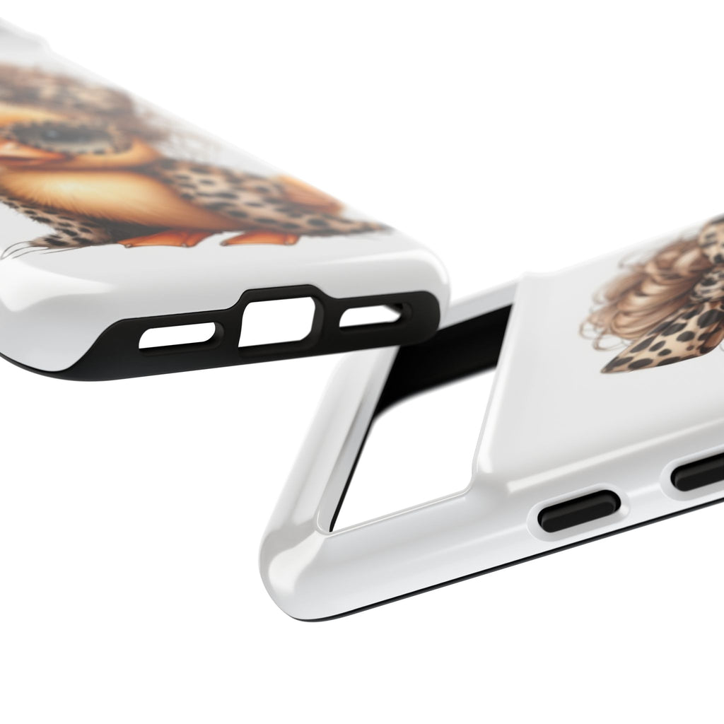 Leopard Chic Duckling Phone Case