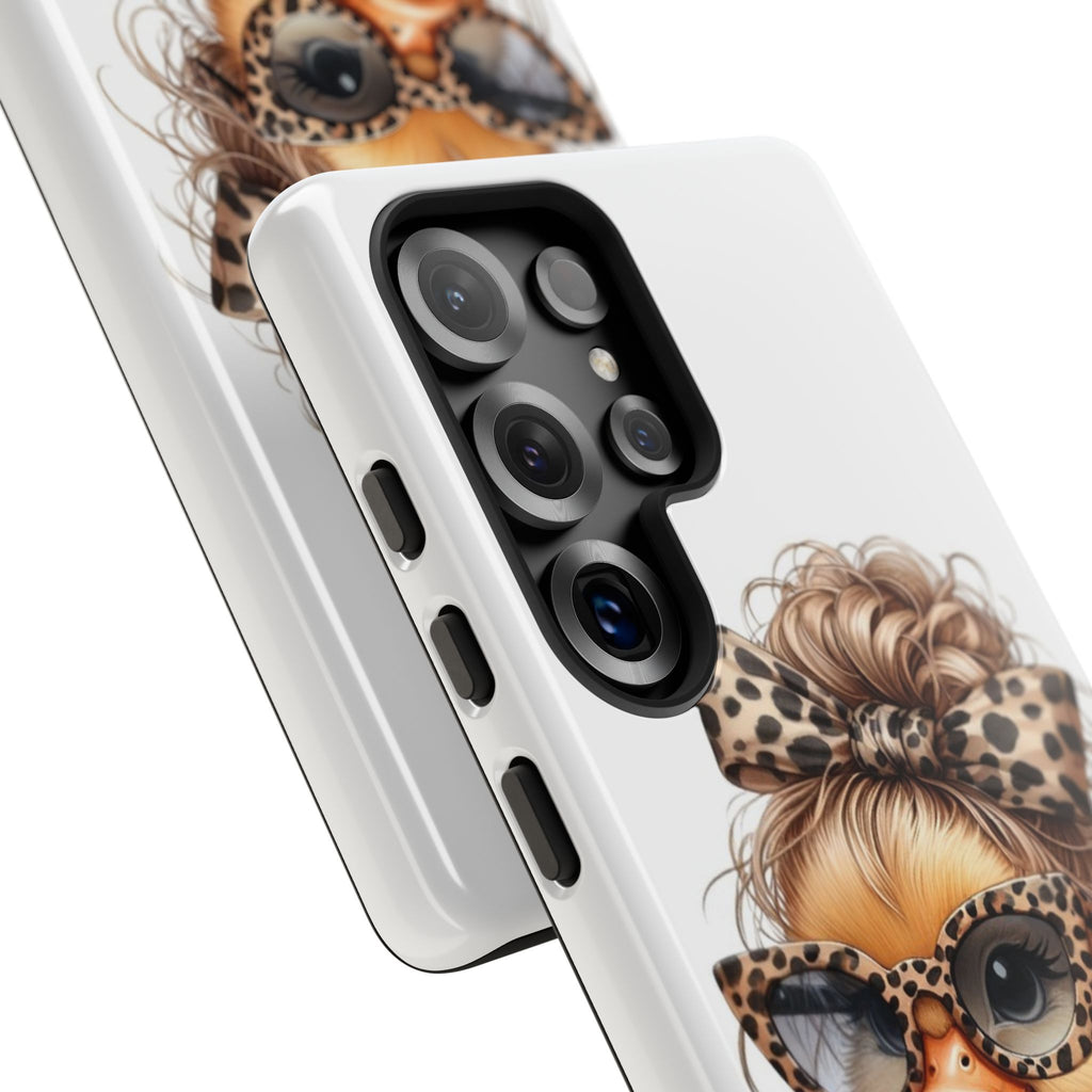 Leopard Chic Duckling Phone Case