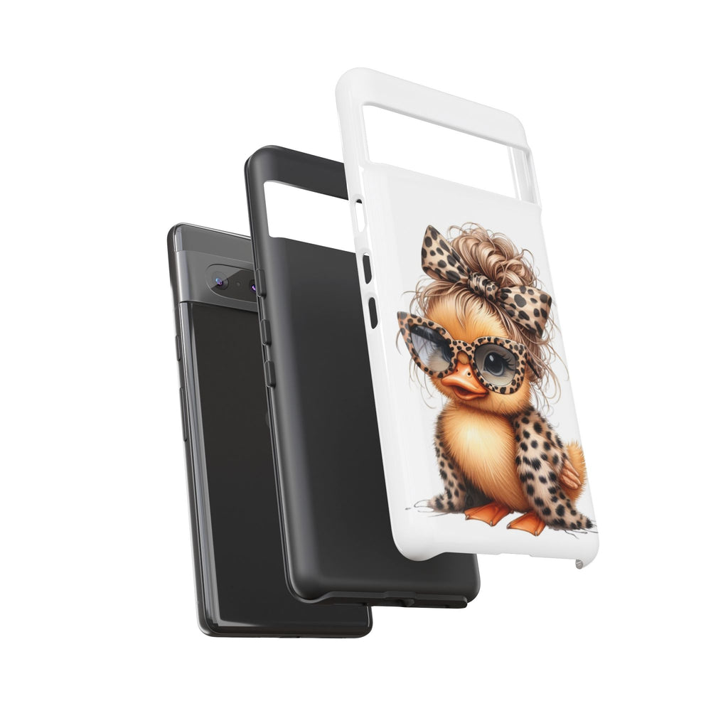 Leopard Chic Duckling Phone Case