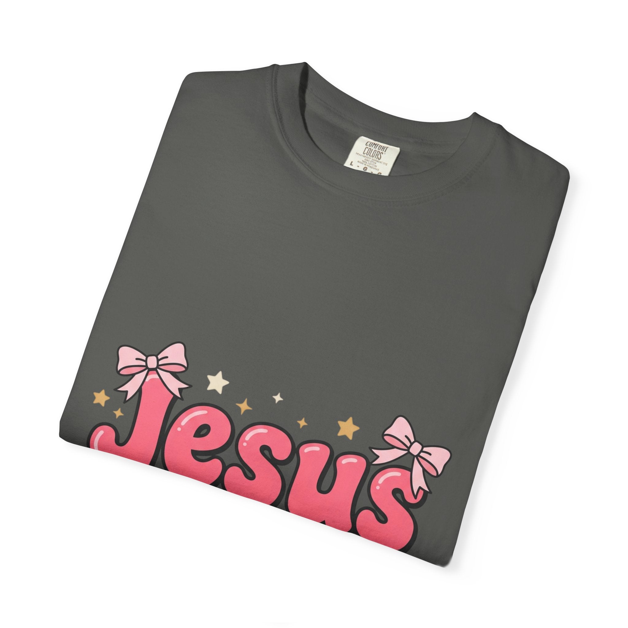 Jesus Fan T-Shirt — Cute Pink Gospel Graphic Tee