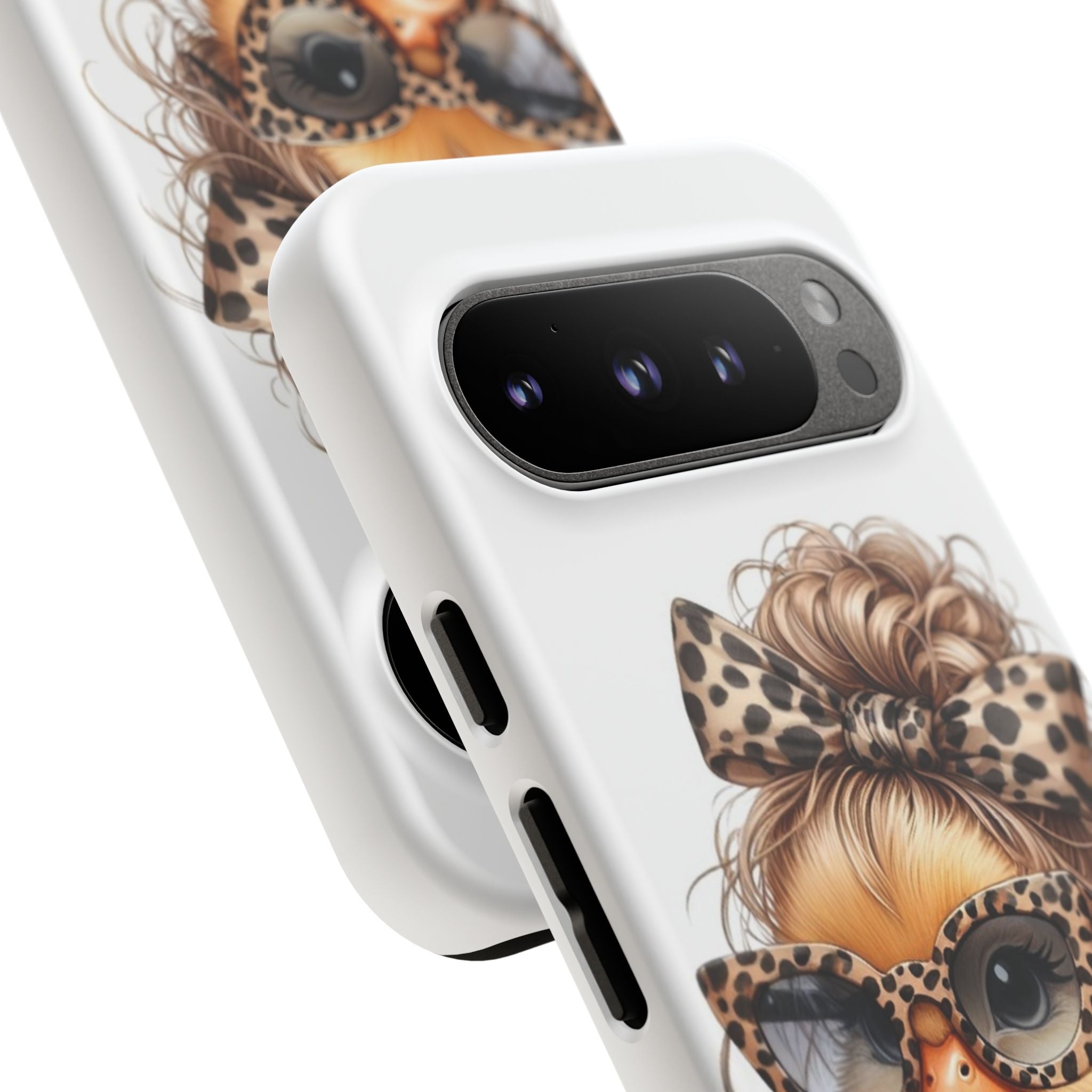 Leopard Chic Duckling Phone Case