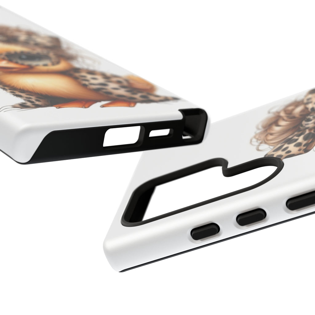 Leopard Chic Duckling Phone Case