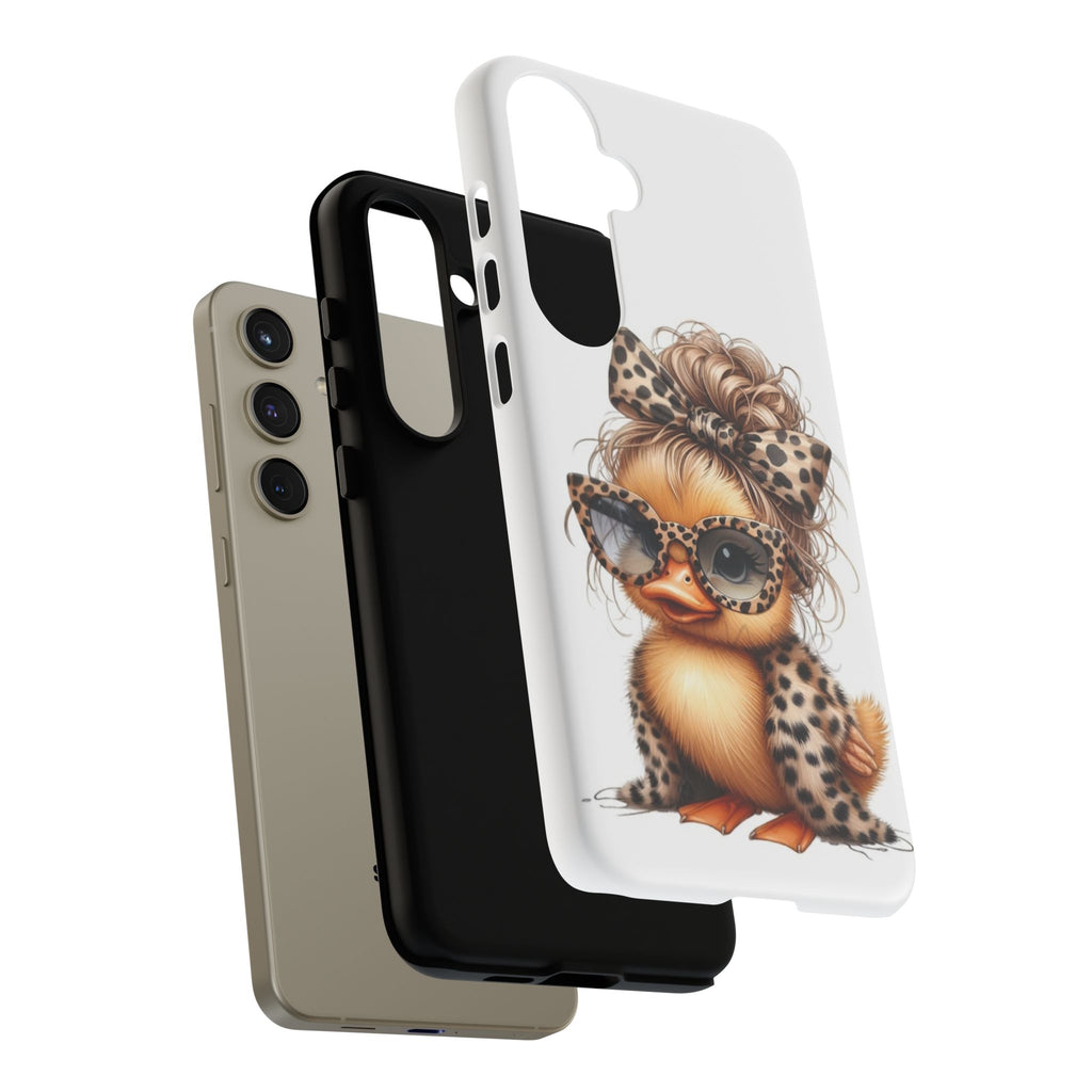 Leopard Chic Duckling Phone Case