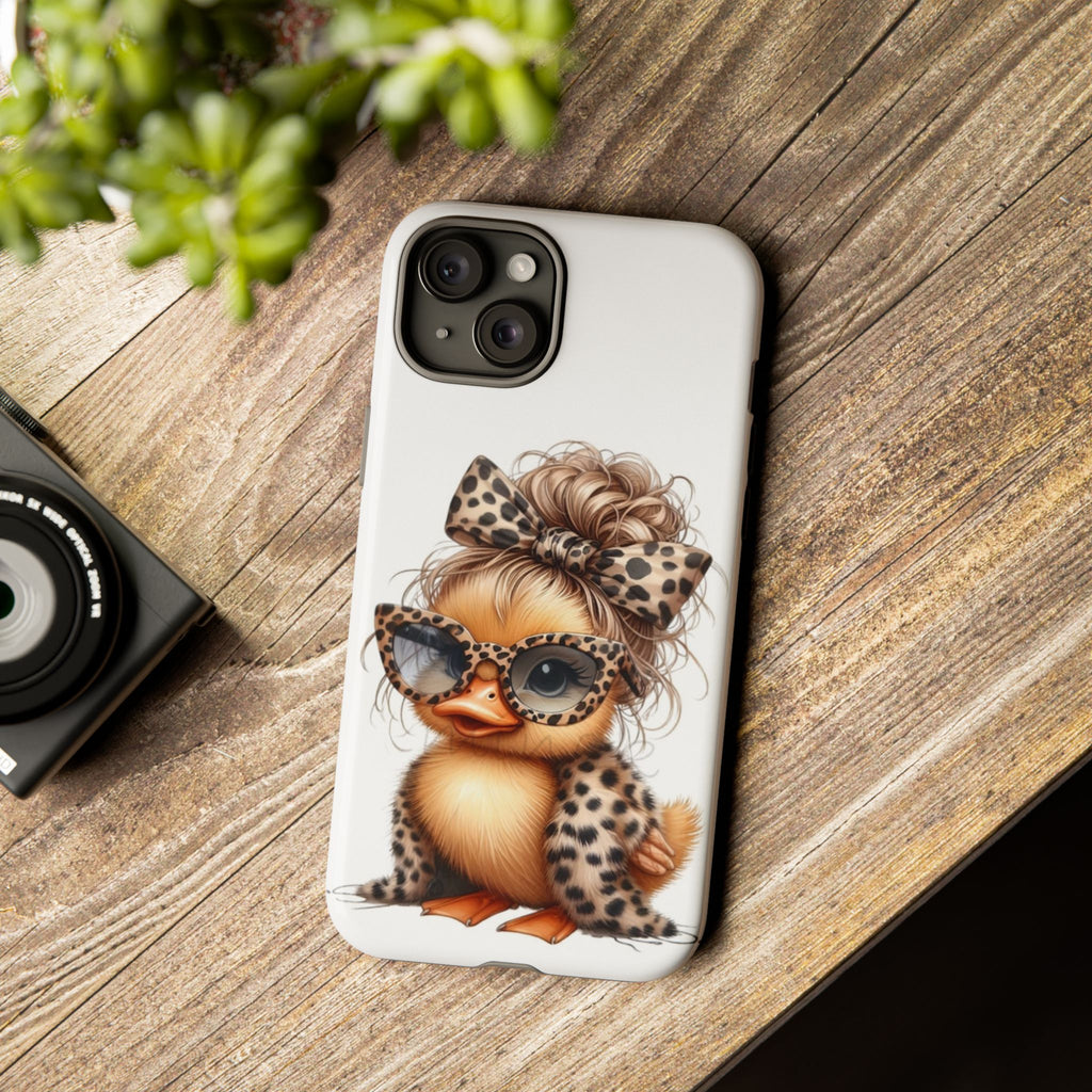 Leopard Chic Duckling Phone Case