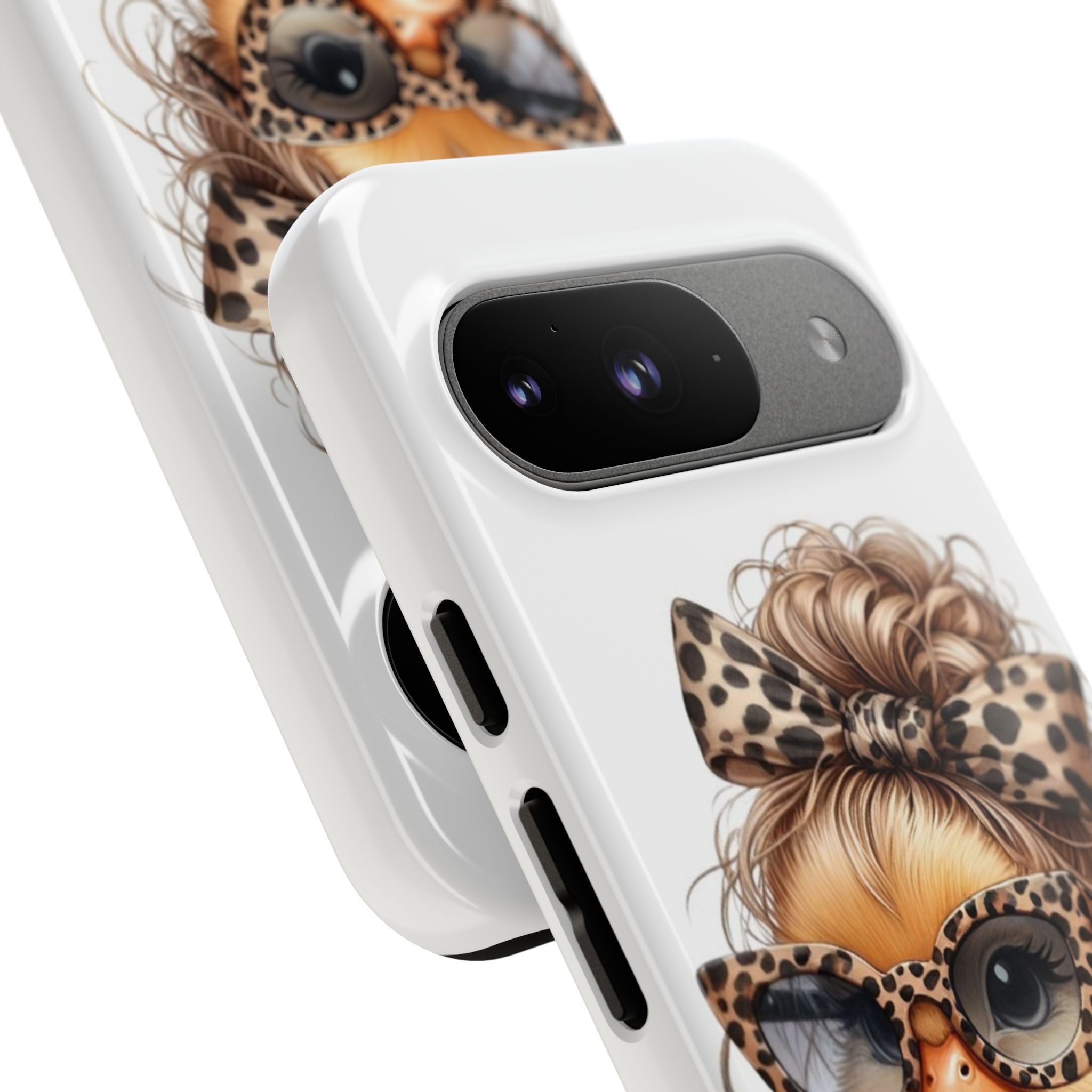 Leopard Chic Duckling Phone Case