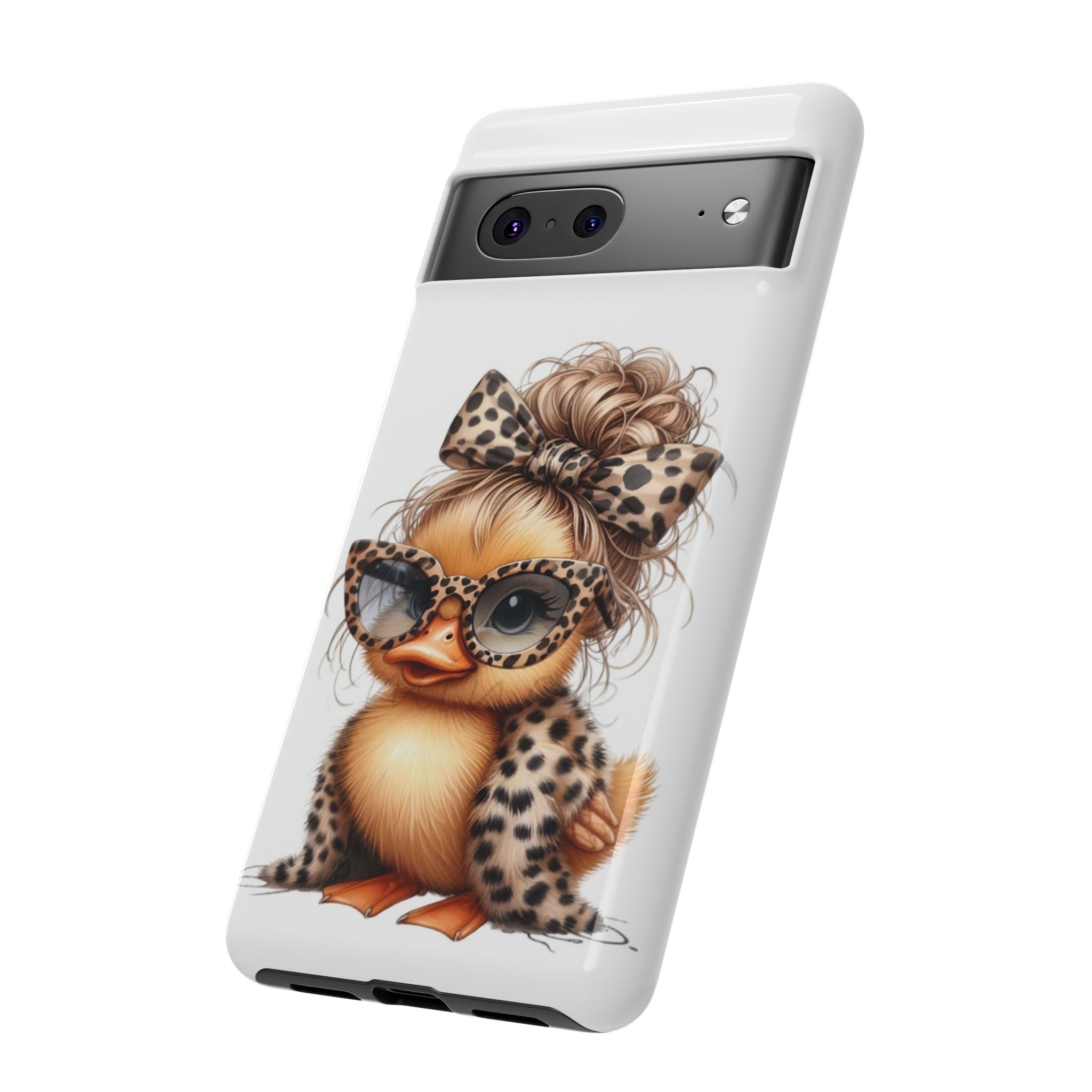 Leopard Chic Duckling Phone Case