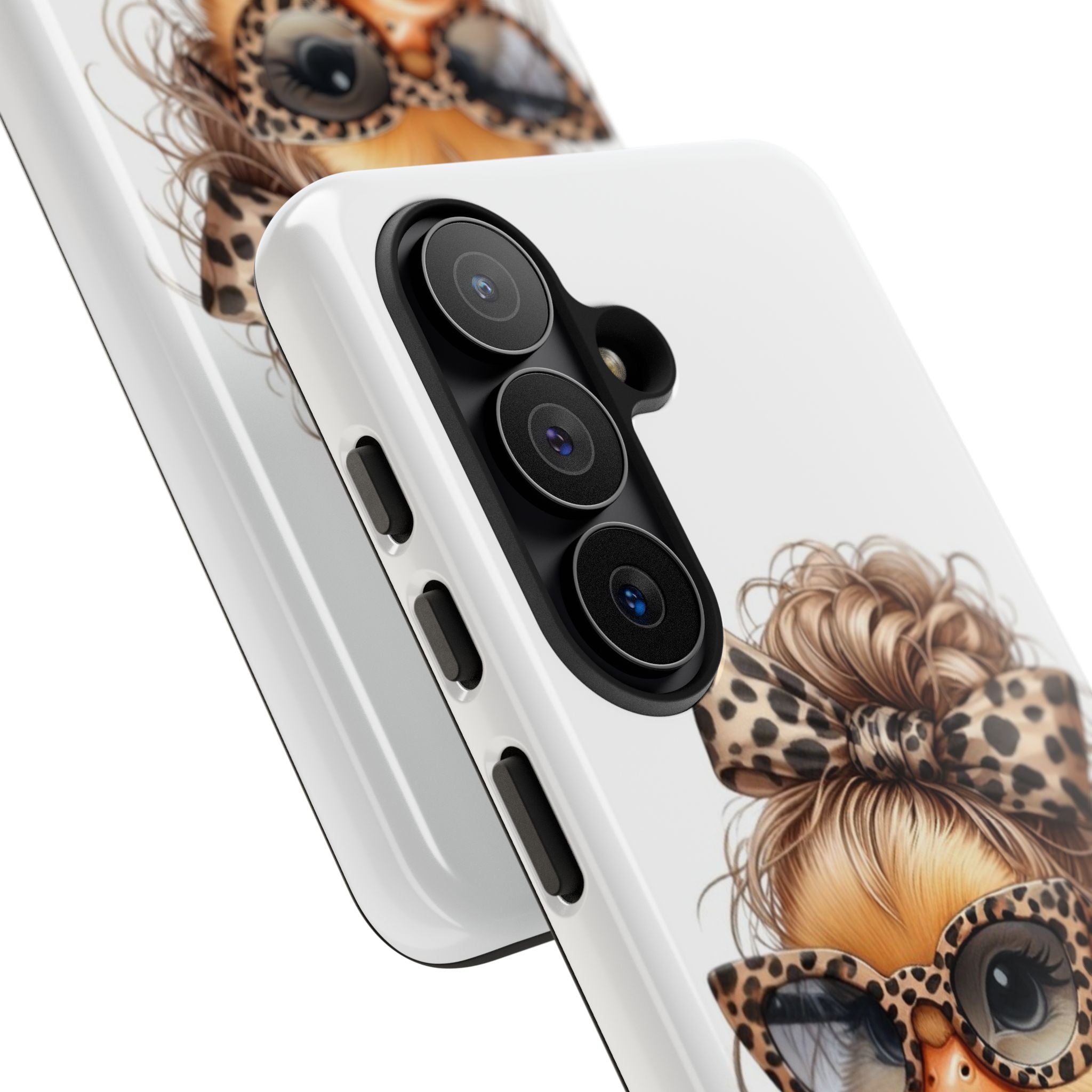 Leopard Chic Duckling Phone Case