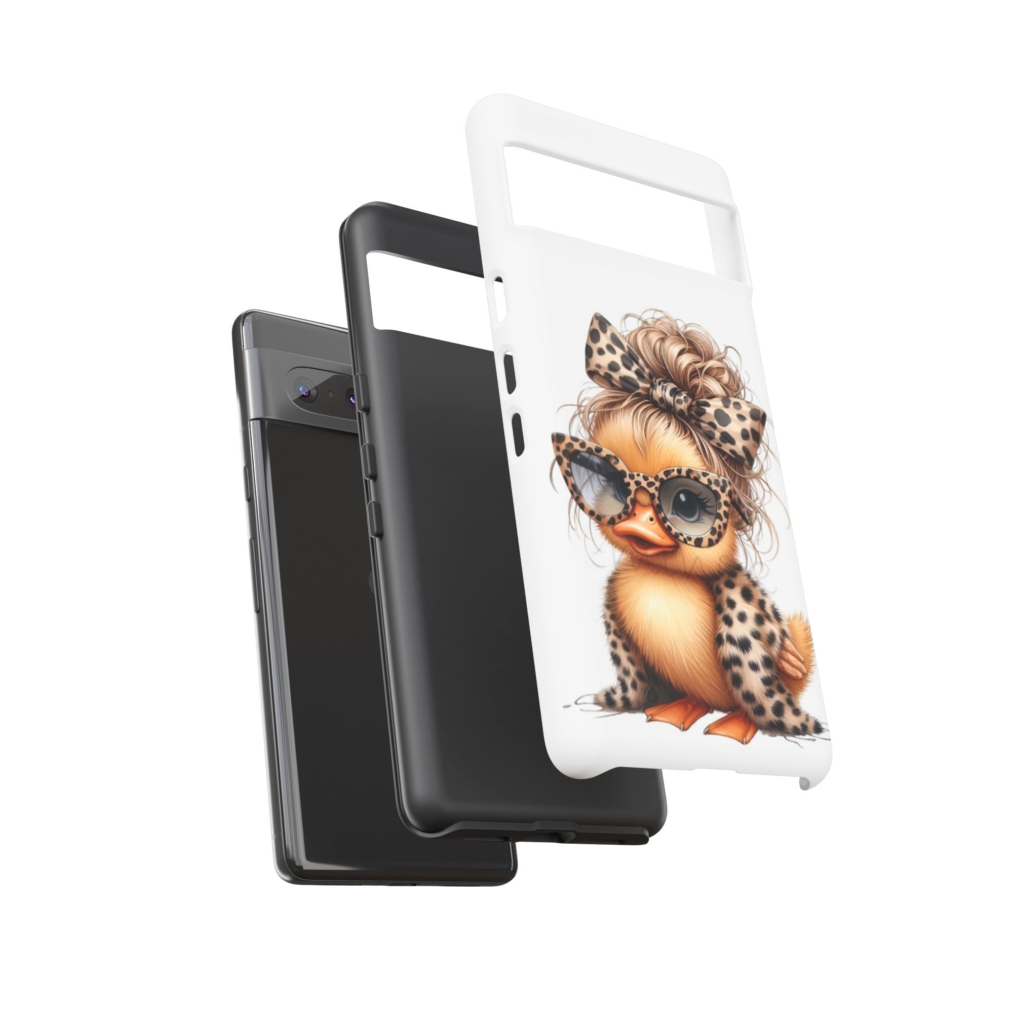 Leopard Chic Duckling Phone Case