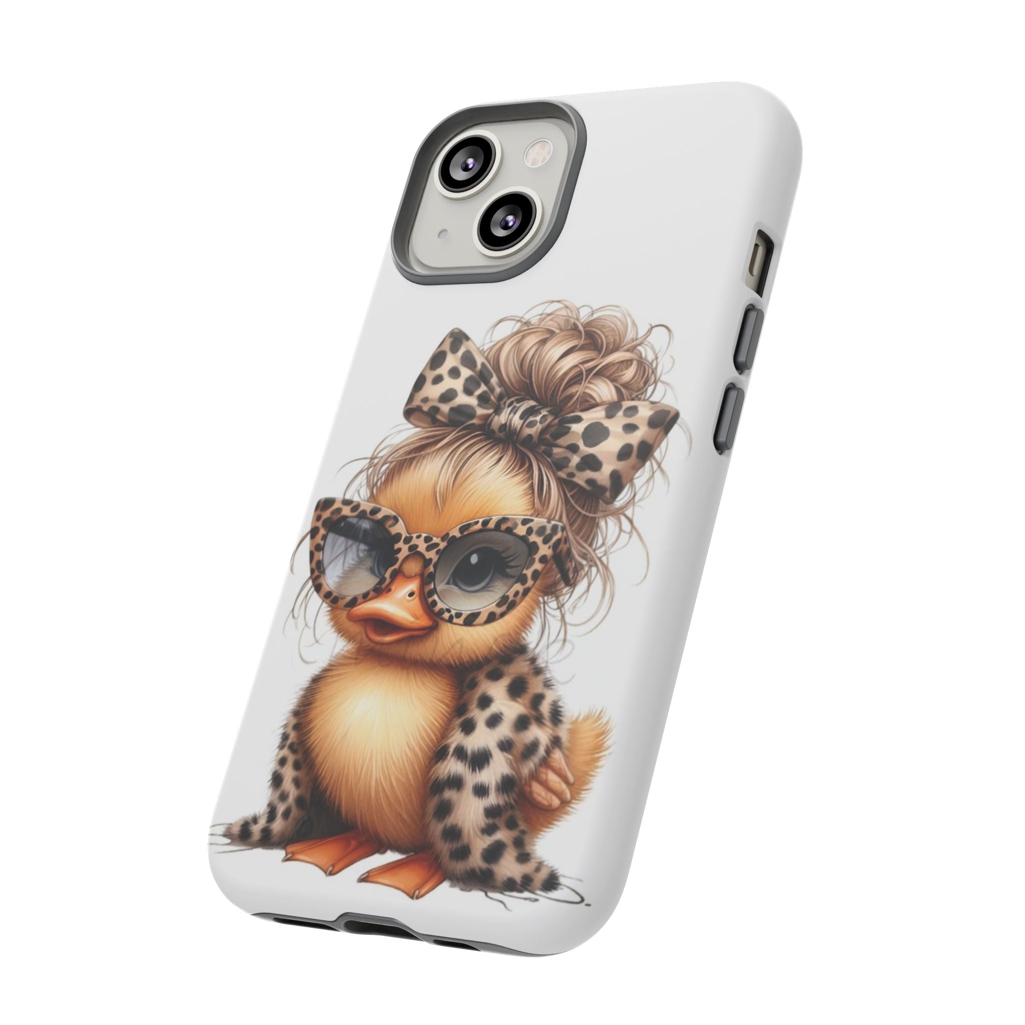 Leopard Chic Duckling Phone Case