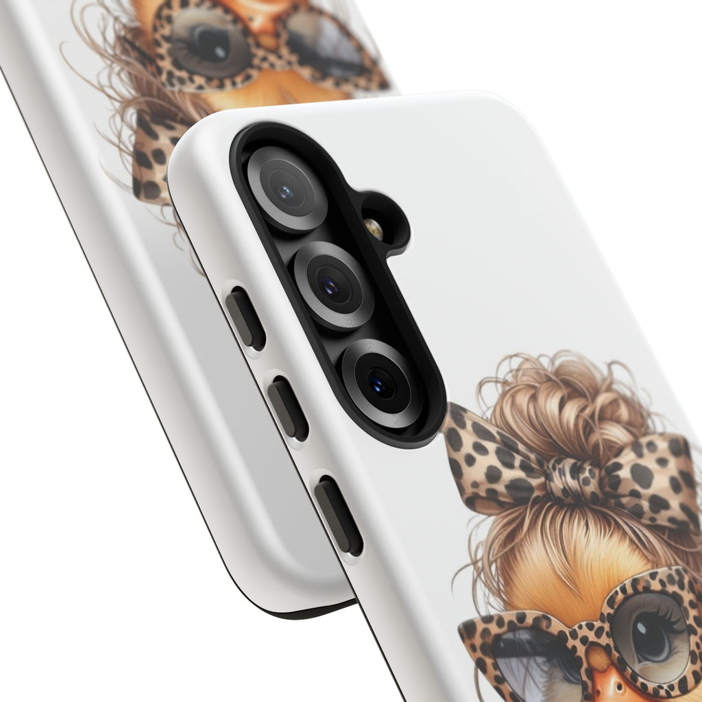 Leopard Chic Duckling Phone Case