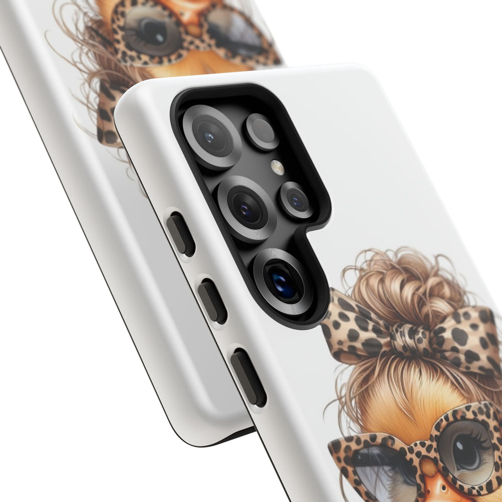 Leopard Chic Duckling Phone Case