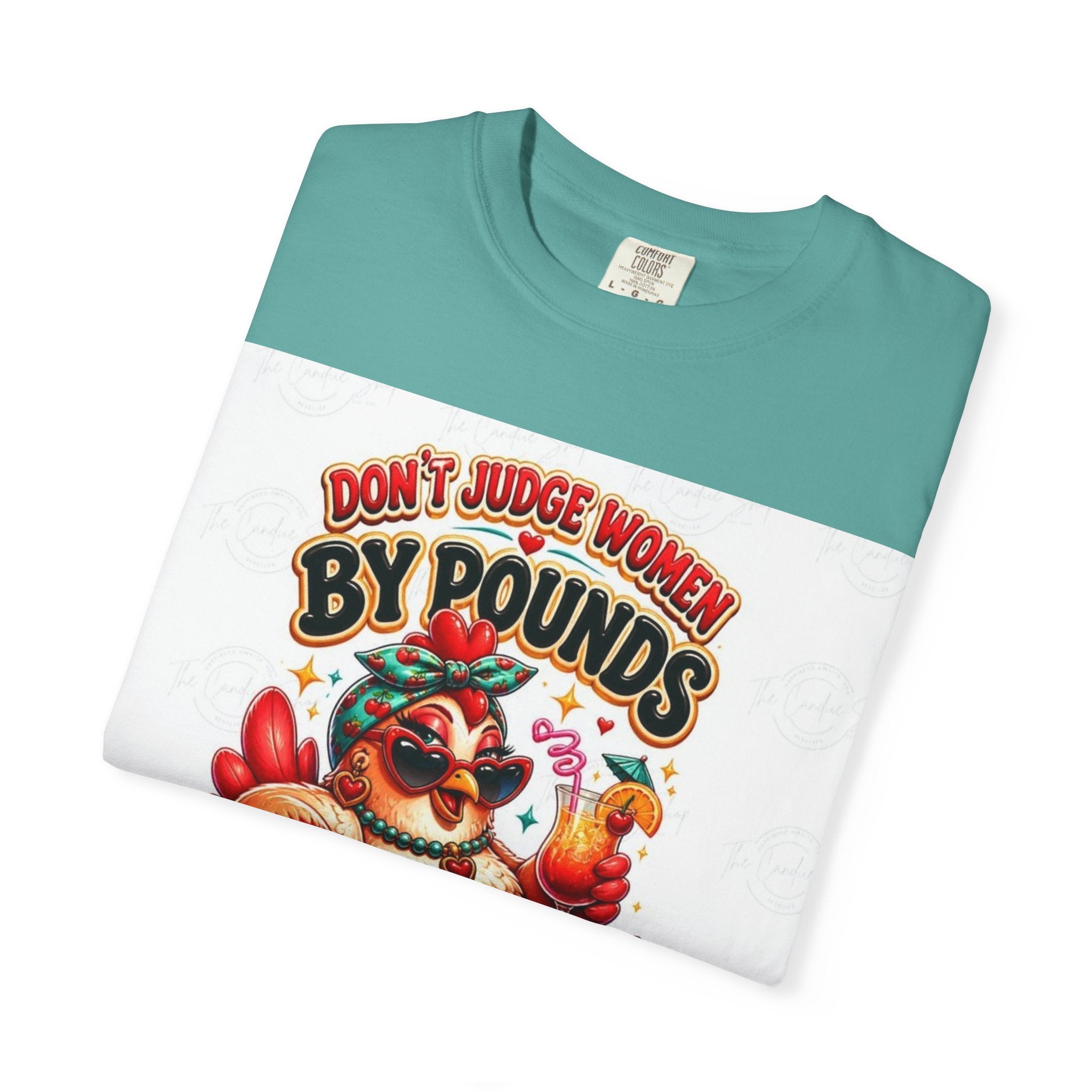 T-Shirt — "Don’t Judge Women By Pounds" Vintage Turkey Thanksgiving Tee