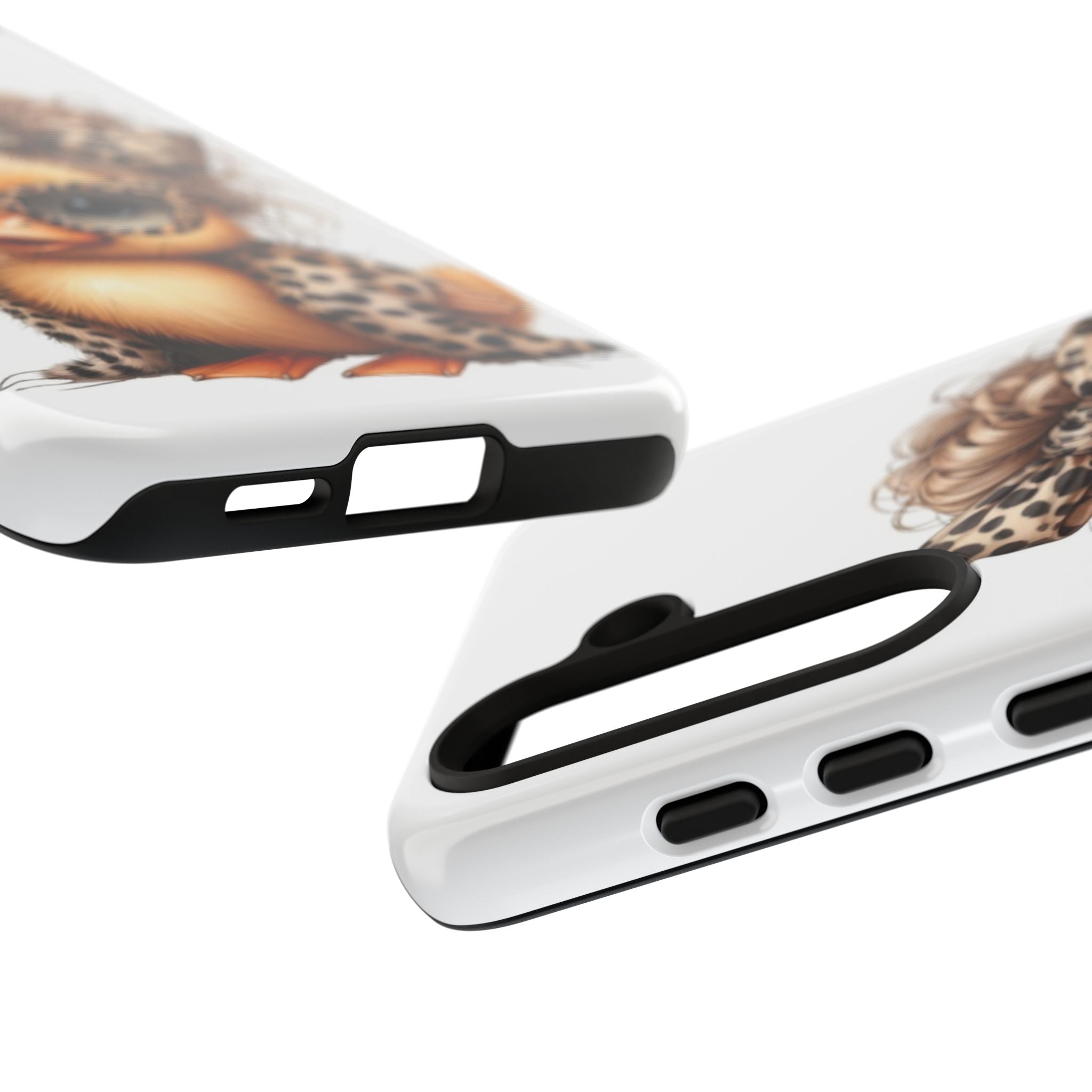 Leopard Chic Duckling Phone Case