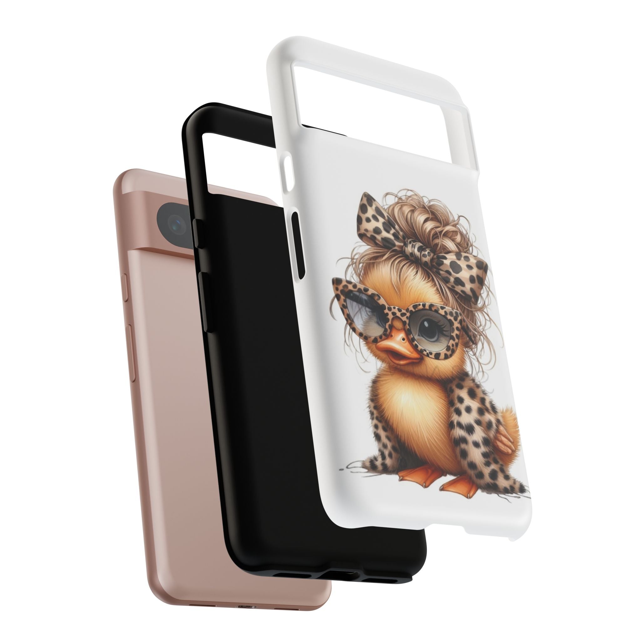 Leopard Chic Duckling Phone Case