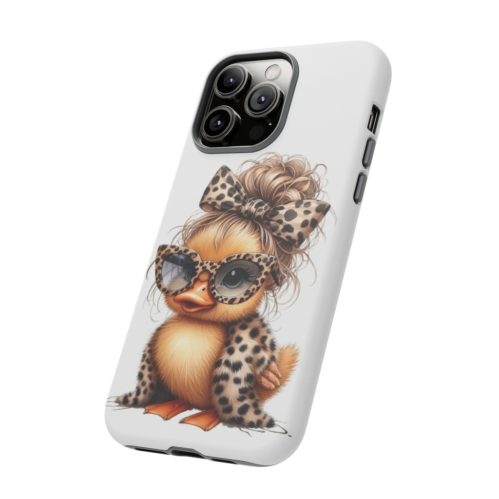 Leopard Chic Duckling Phone Case