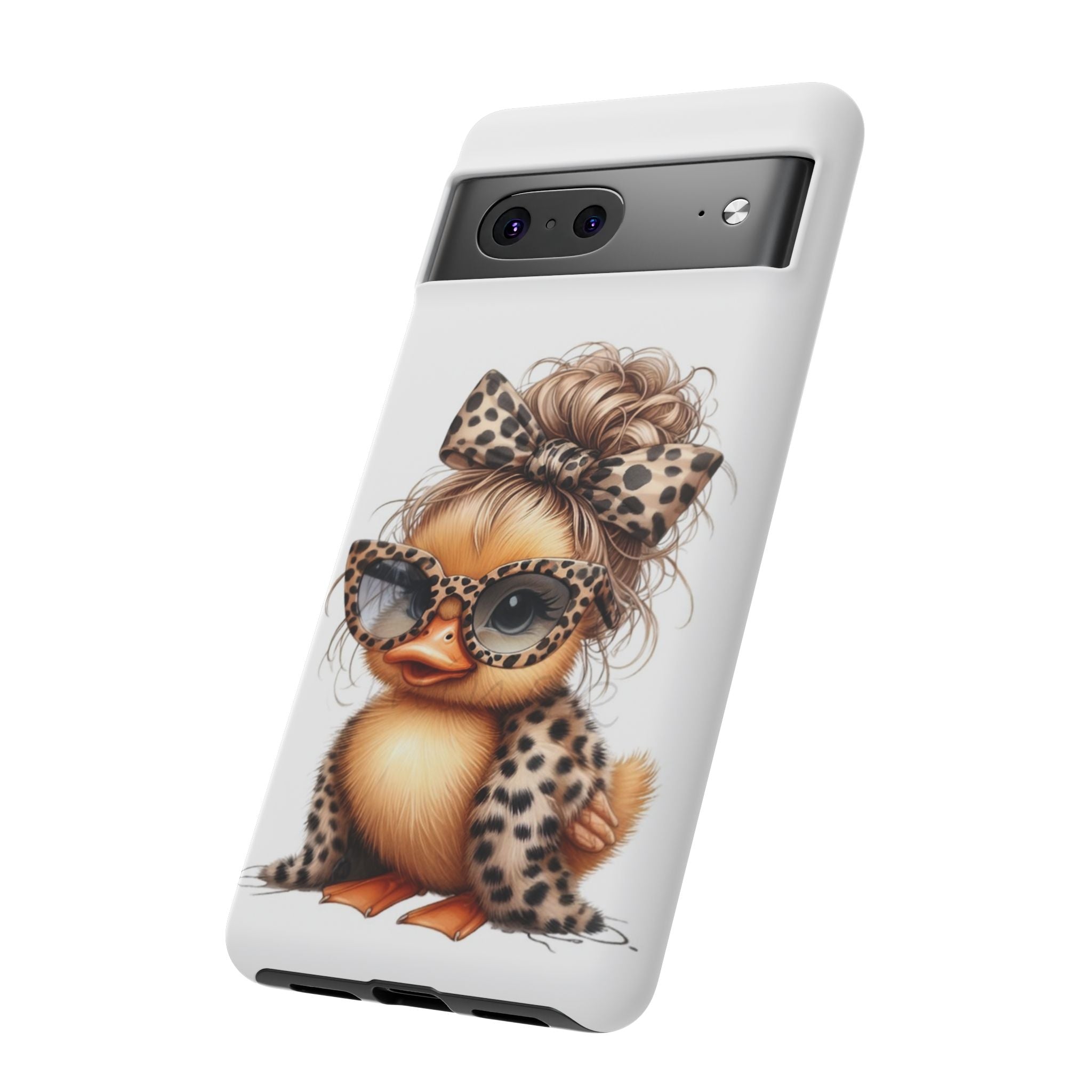 Leopard Chic Duckling Phone Case