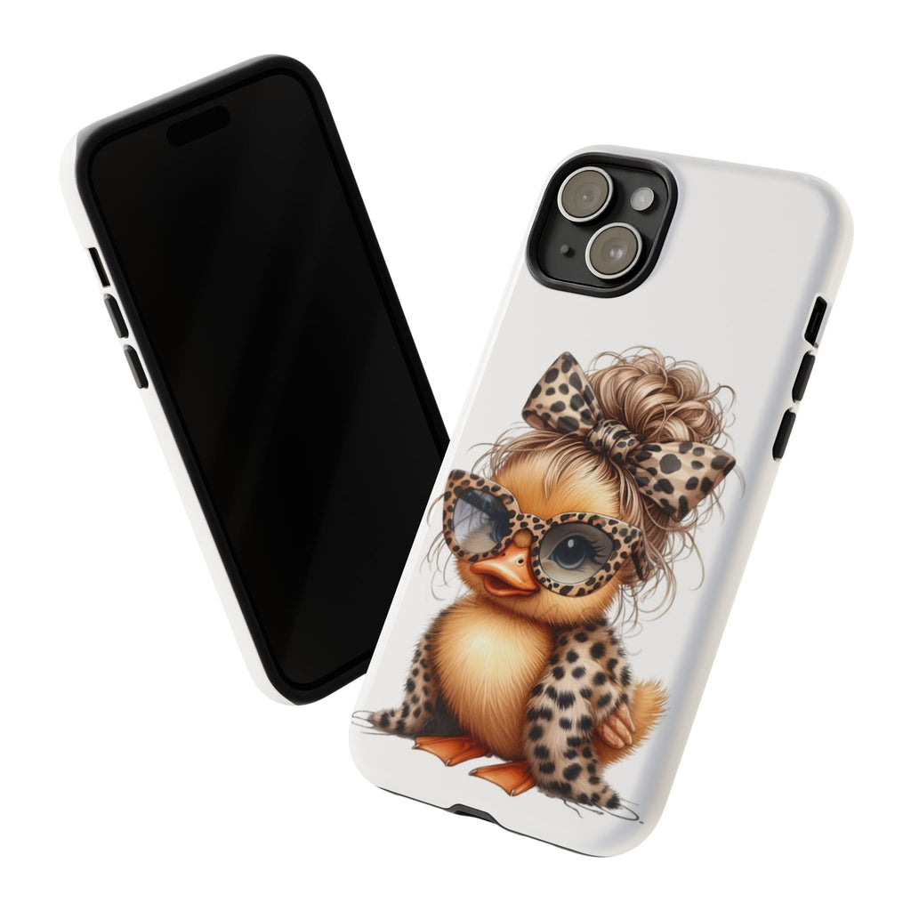Leopard Chic Duckling Phone Case
