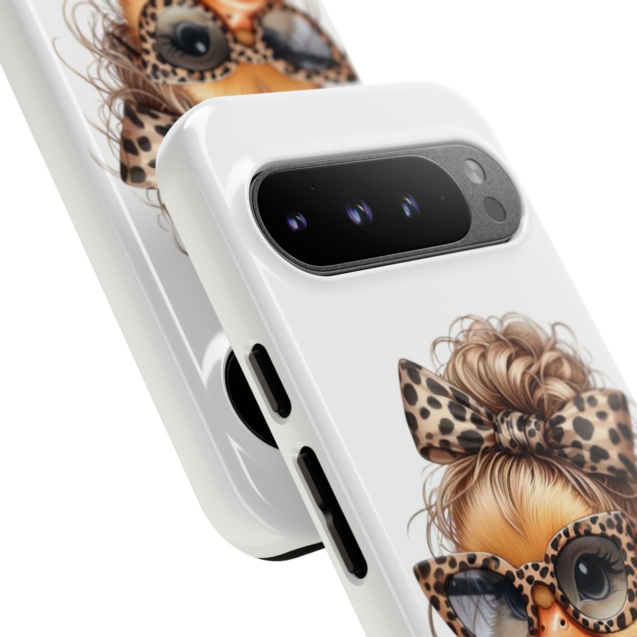 Leopard Chic Duckling Phone Case