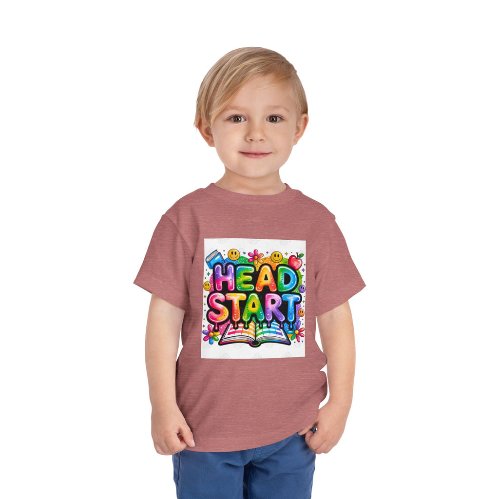 Head Start Toddler Tee — Colorful Back-to-School Preschool Shirt