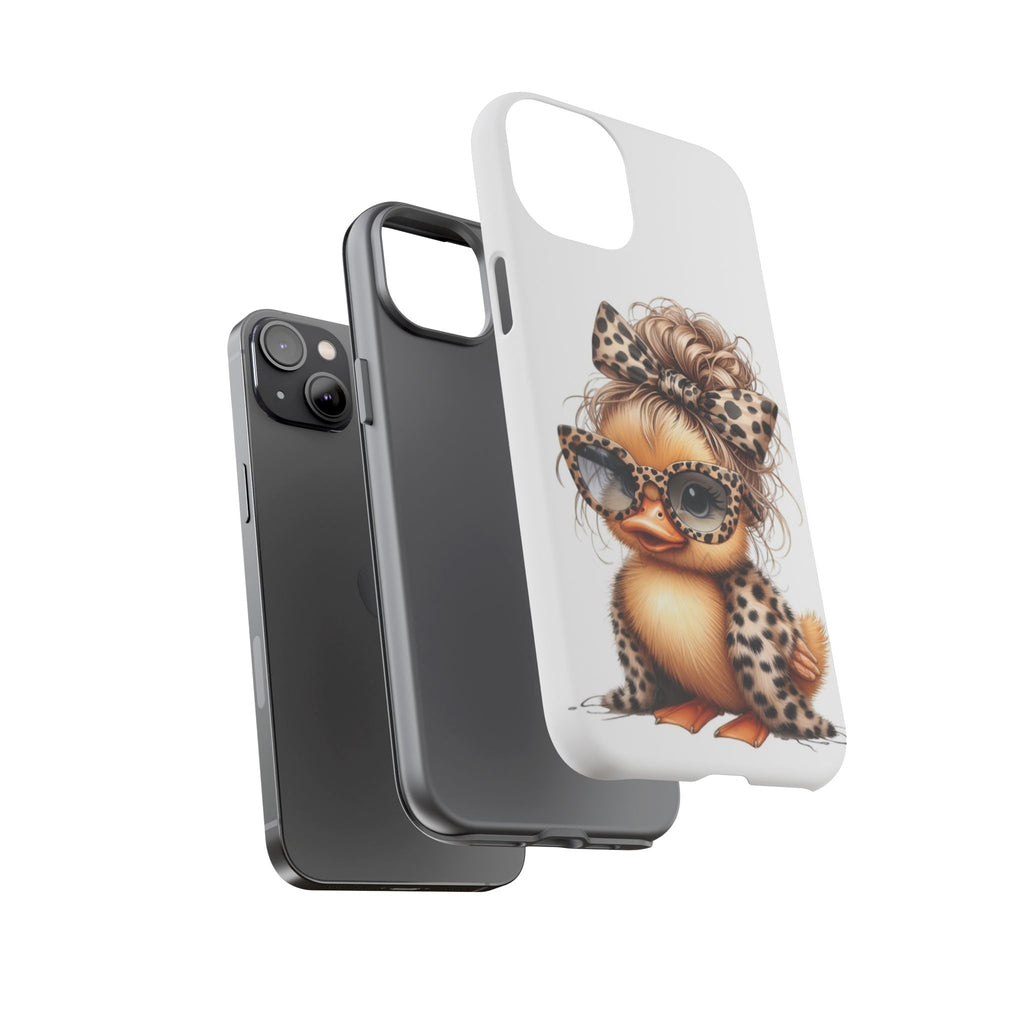 Leopard Chic Duckling Phone Case