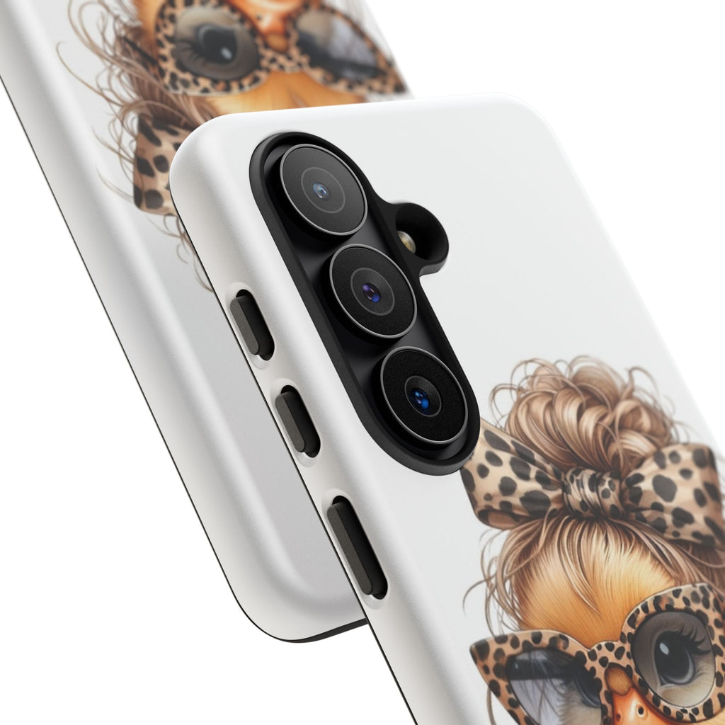 Leopard Chic Duckling Phone Case