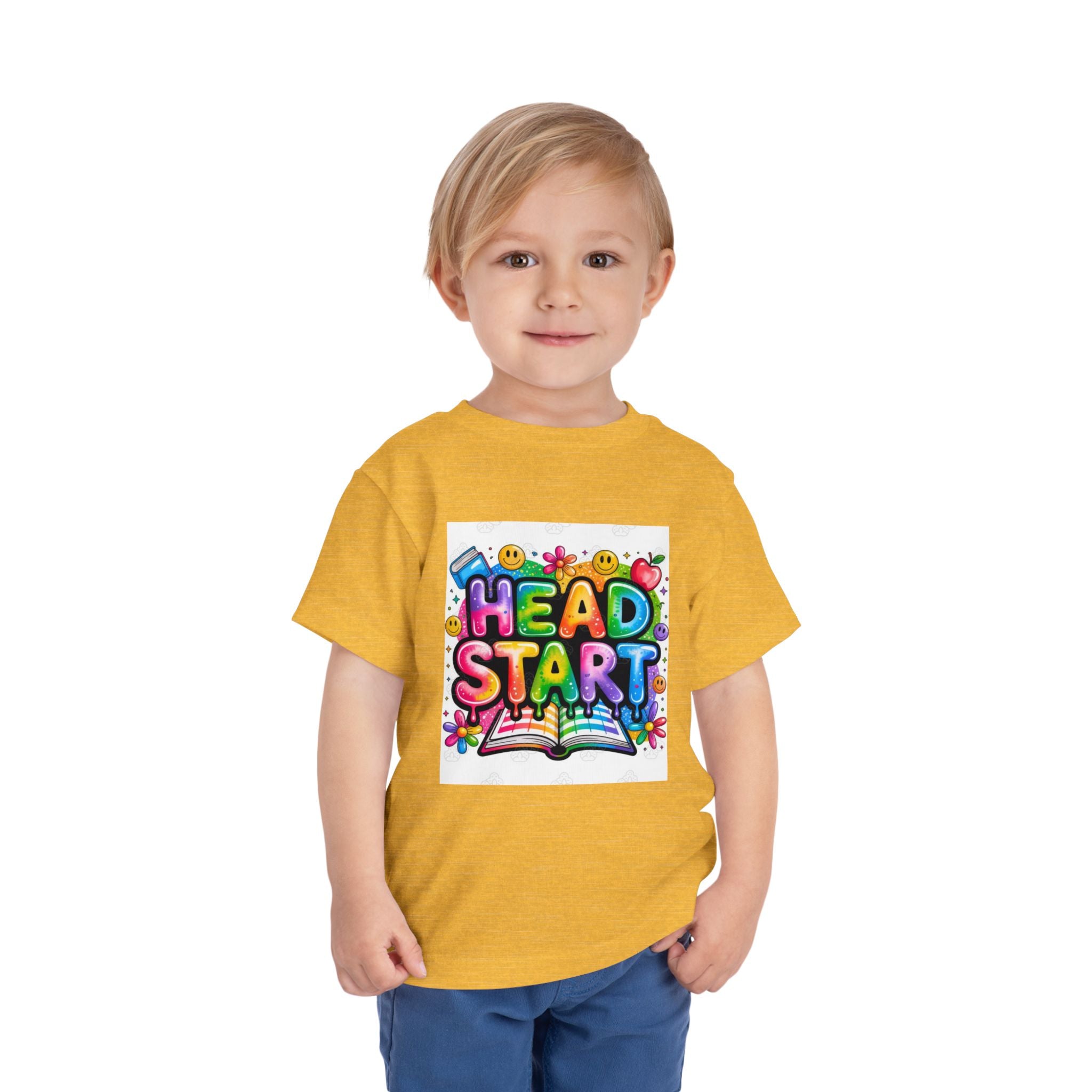 Head Start Toddler Tee — Colorful Back-to-School Preschool Shirt