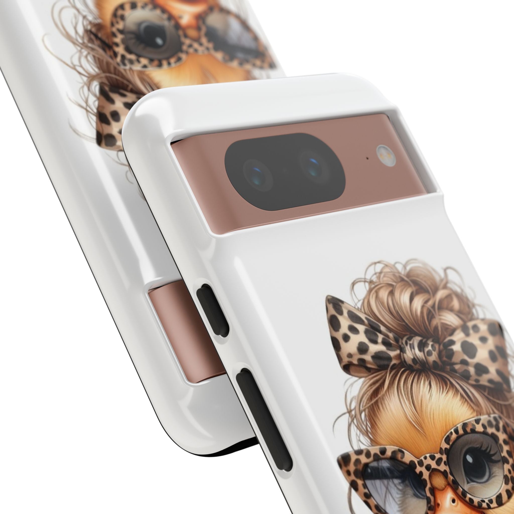 Leopard Chic Duckling Phone Case