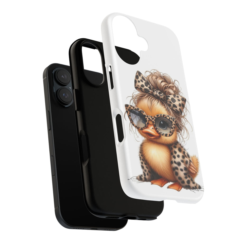 Leopard Chic Duckling Phone Case